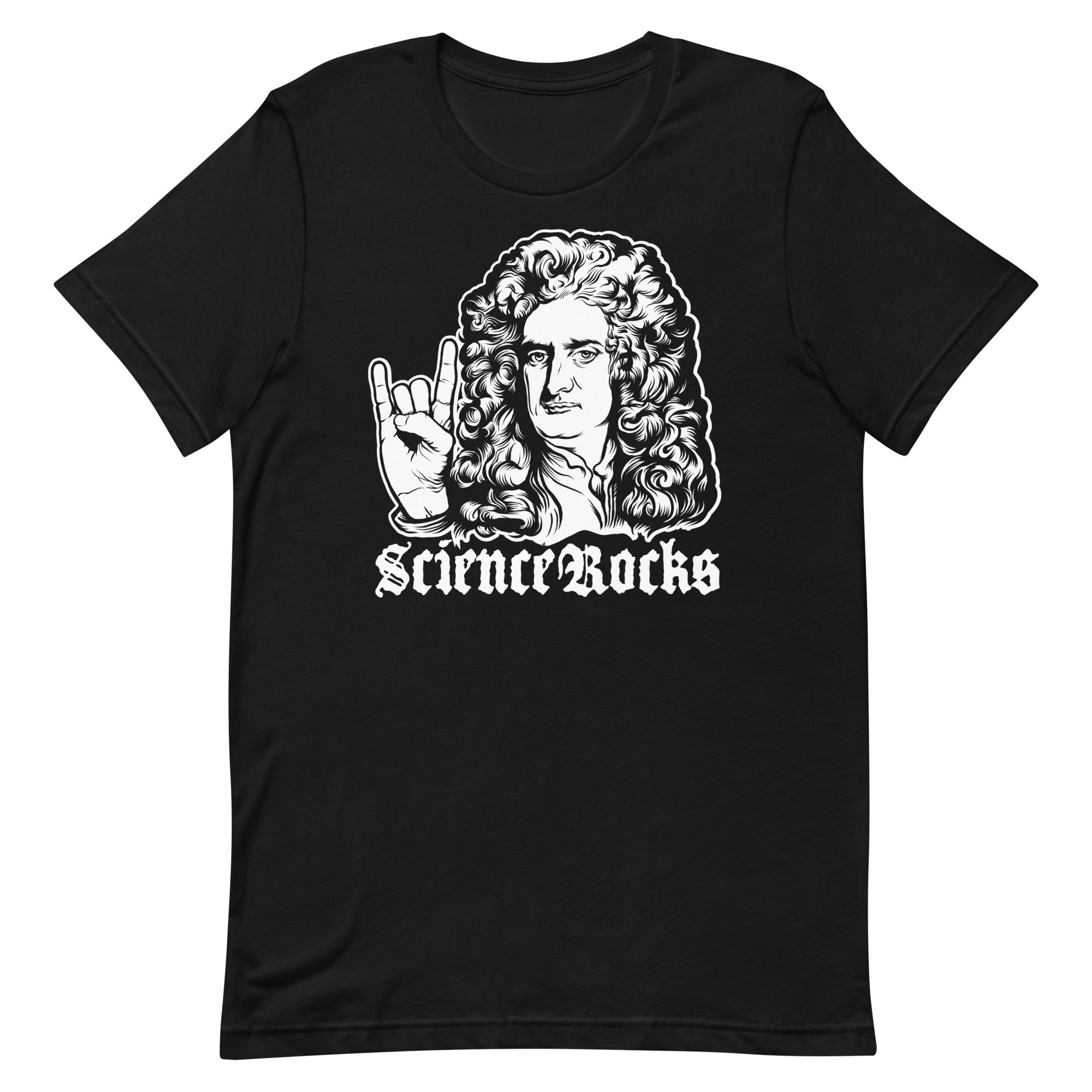 Sir Isaac Newton Science Rocks T-Shirt