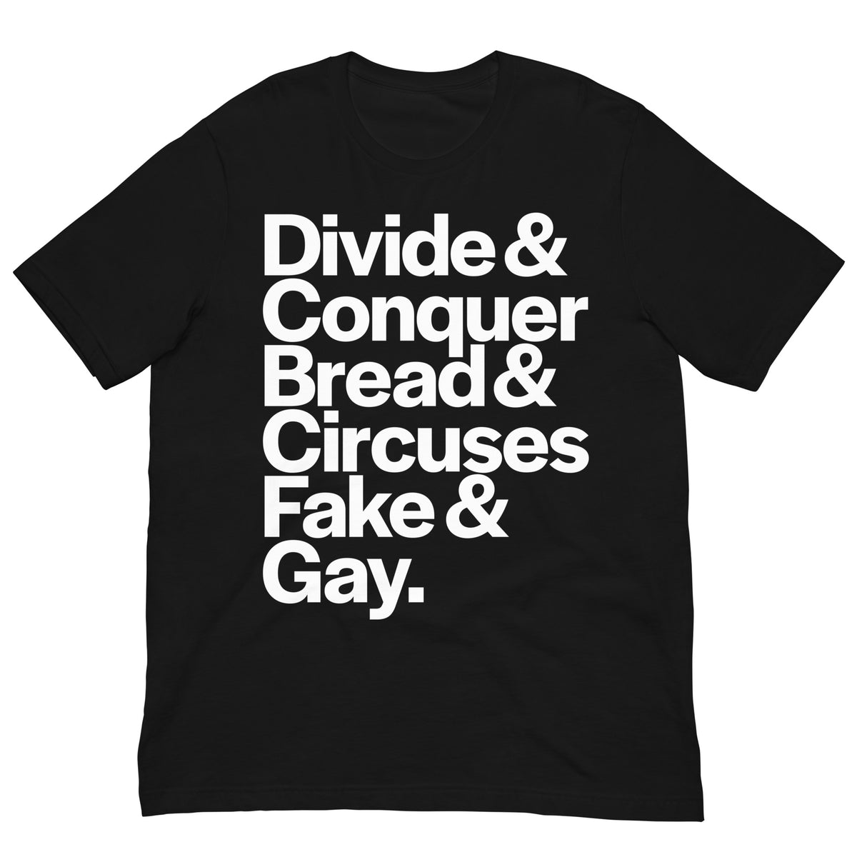 Divide &amp; Conquer Ampersand Graphic T-Shirt