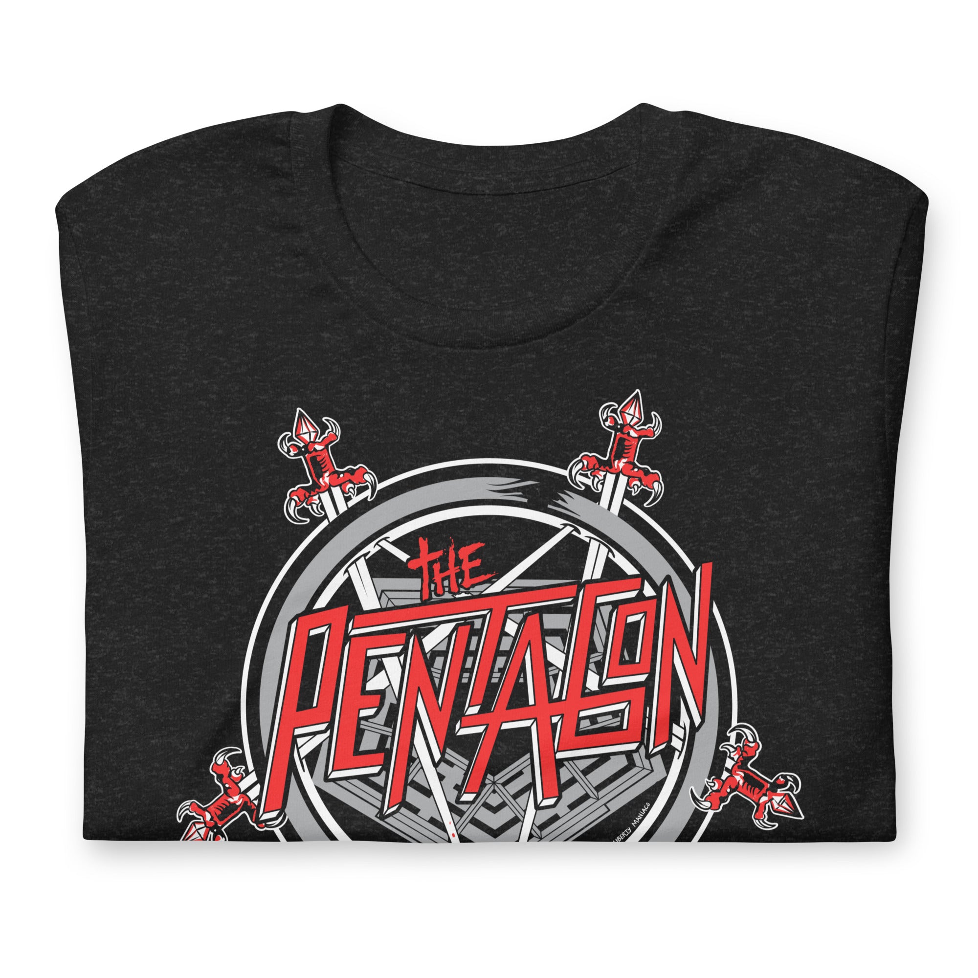 The Pentagon Death Metal World Tour Tri-Blend T-shirt