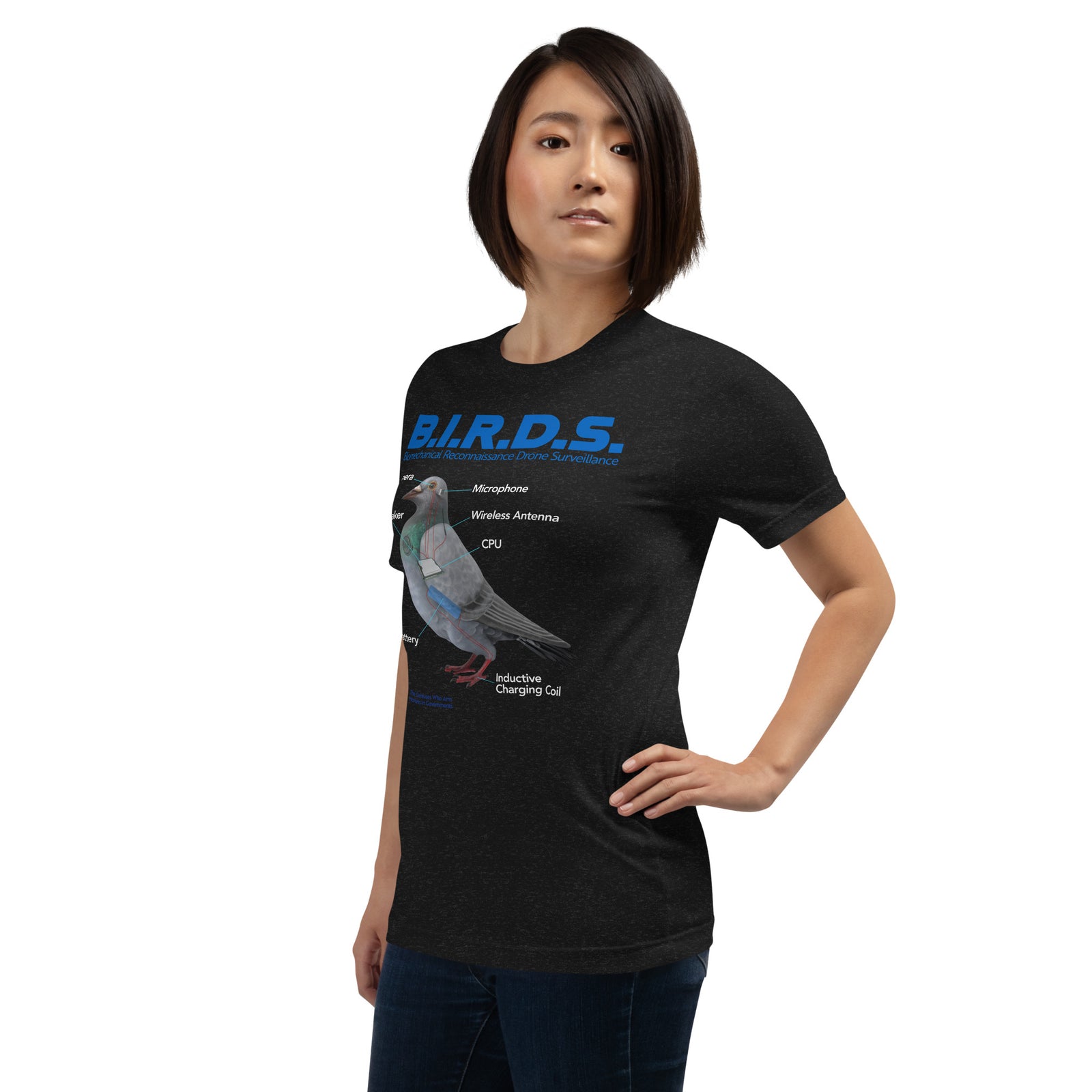 B.I.R.D.S. Biomechanical Reconnaissance Drone Surveillance T-Shirt