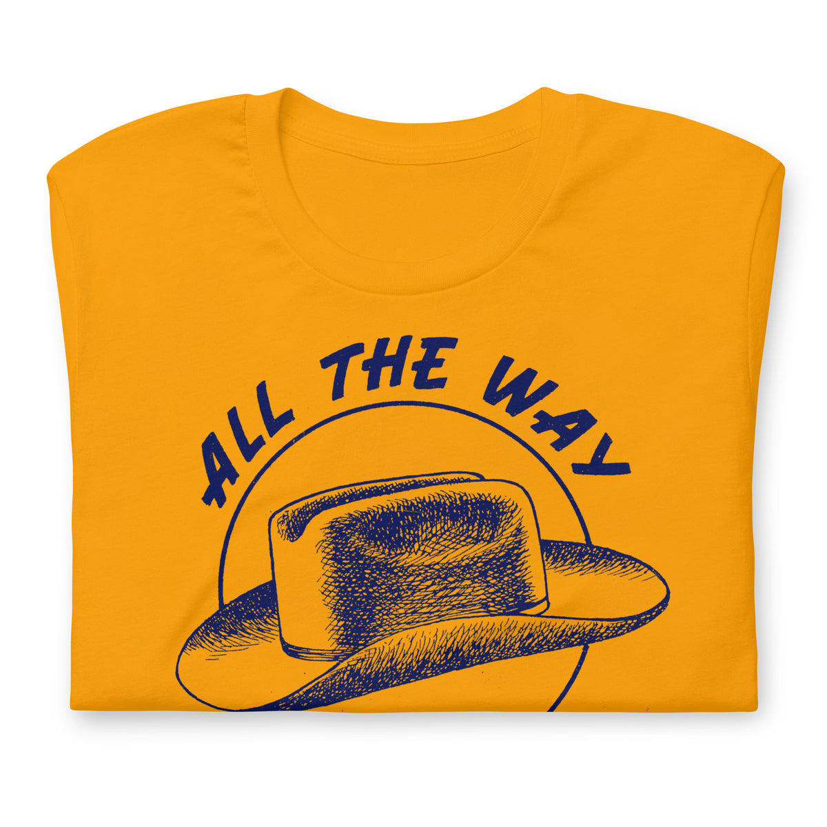 All the Way with LBJ 1964 Reproduction Campaign Short-Sleeve Unisex T-Shirt