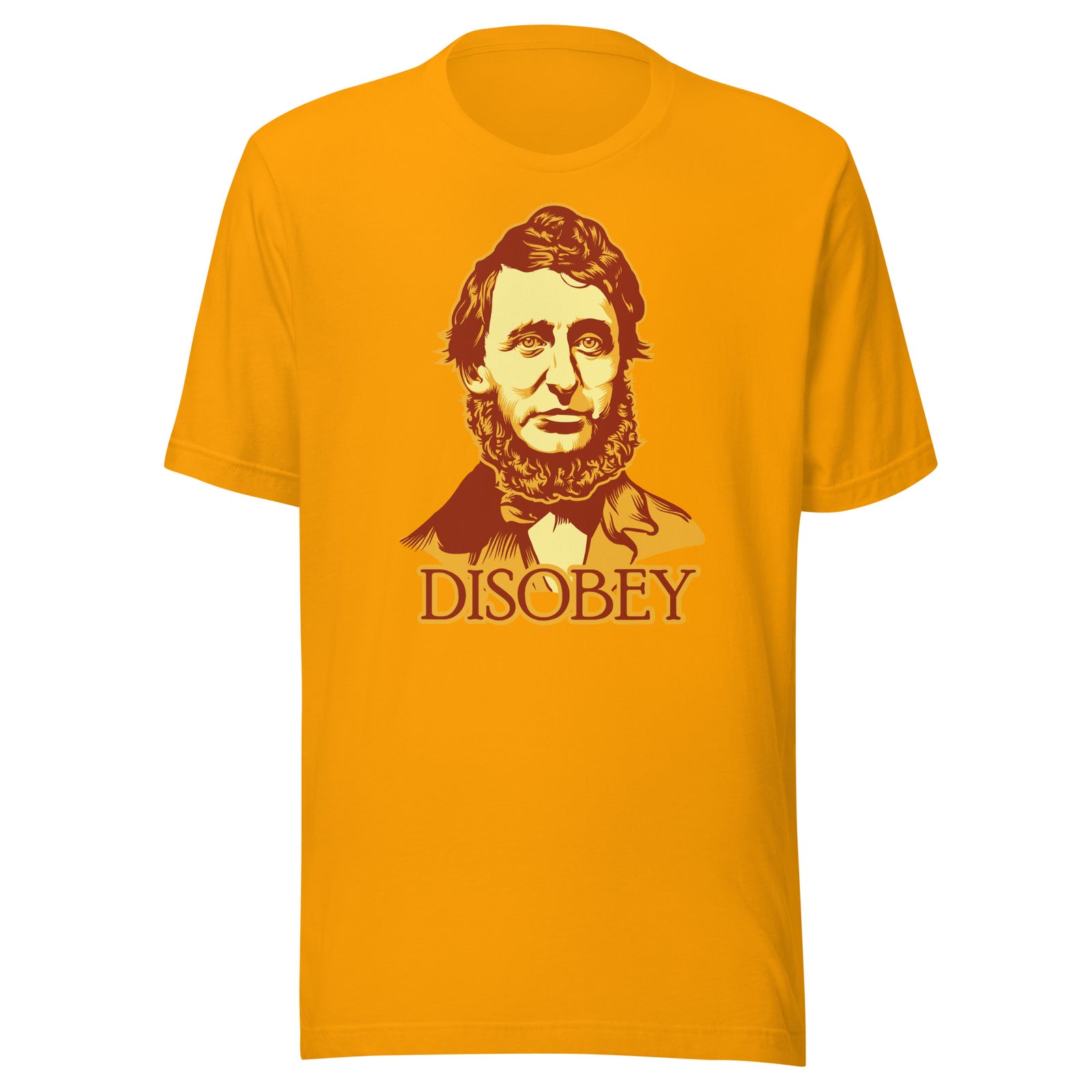 Henry David Thoreau Disobey Men's T-Shirt