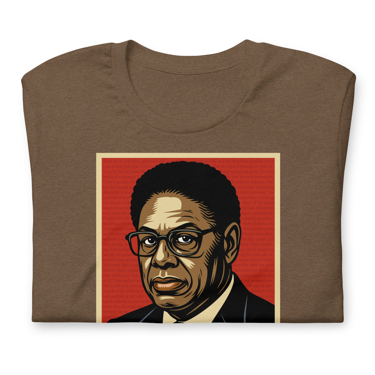 Thomas Sowell No solutions only tradeoffs t-shirt by Liberty Maniacs