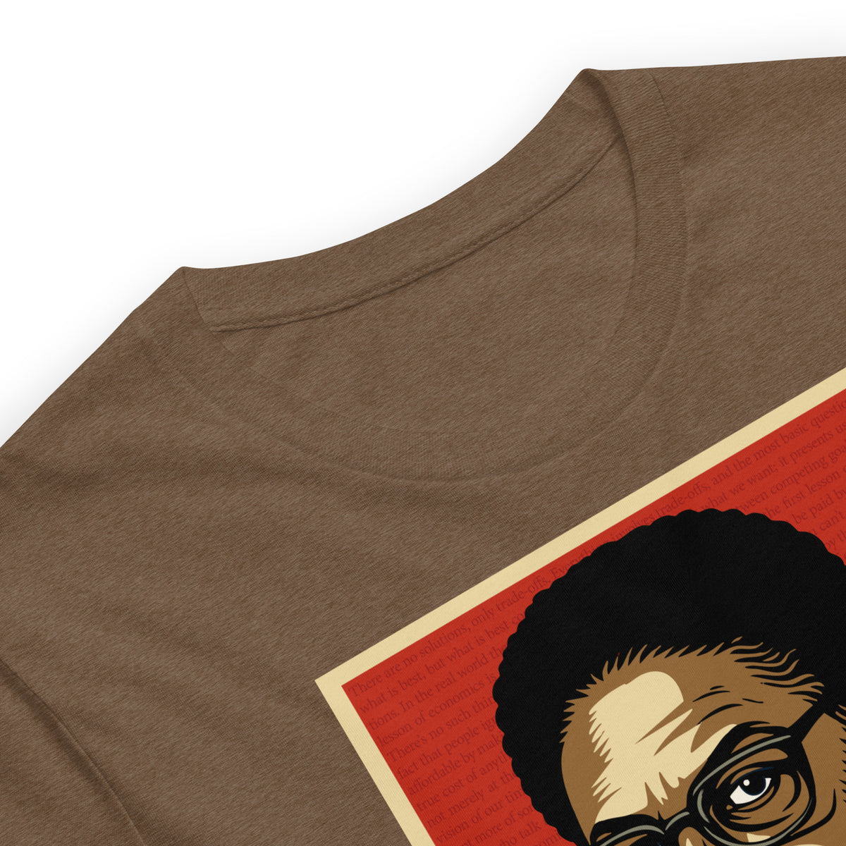 Thomas Sowell No solutions only tradeoffs t-shirt by Liberty Maniacs