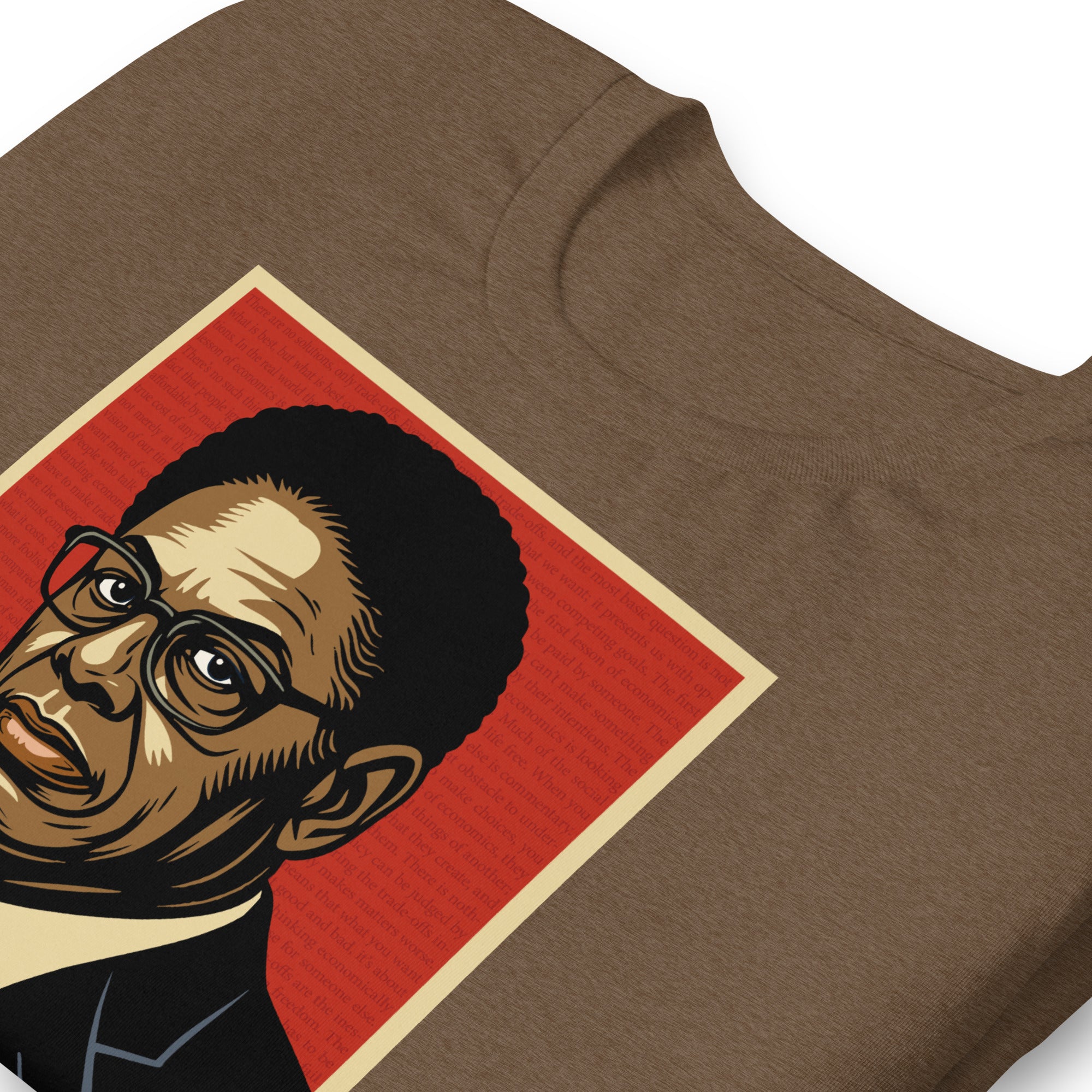 Thomas Sowell No solutions only tradeoffs t-shirt by Liberty Maniacs