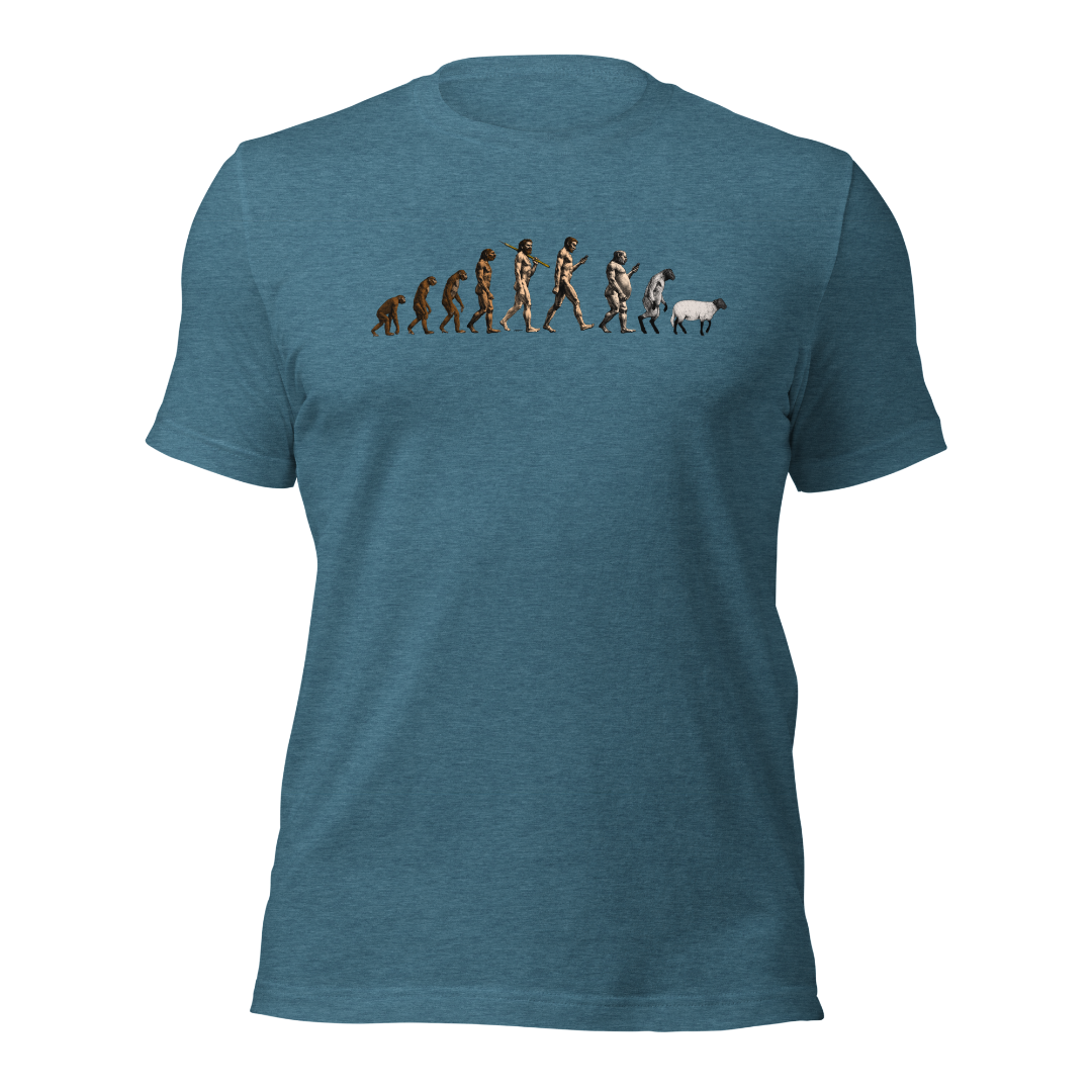 March of Devolution Sheeple T-Shirt