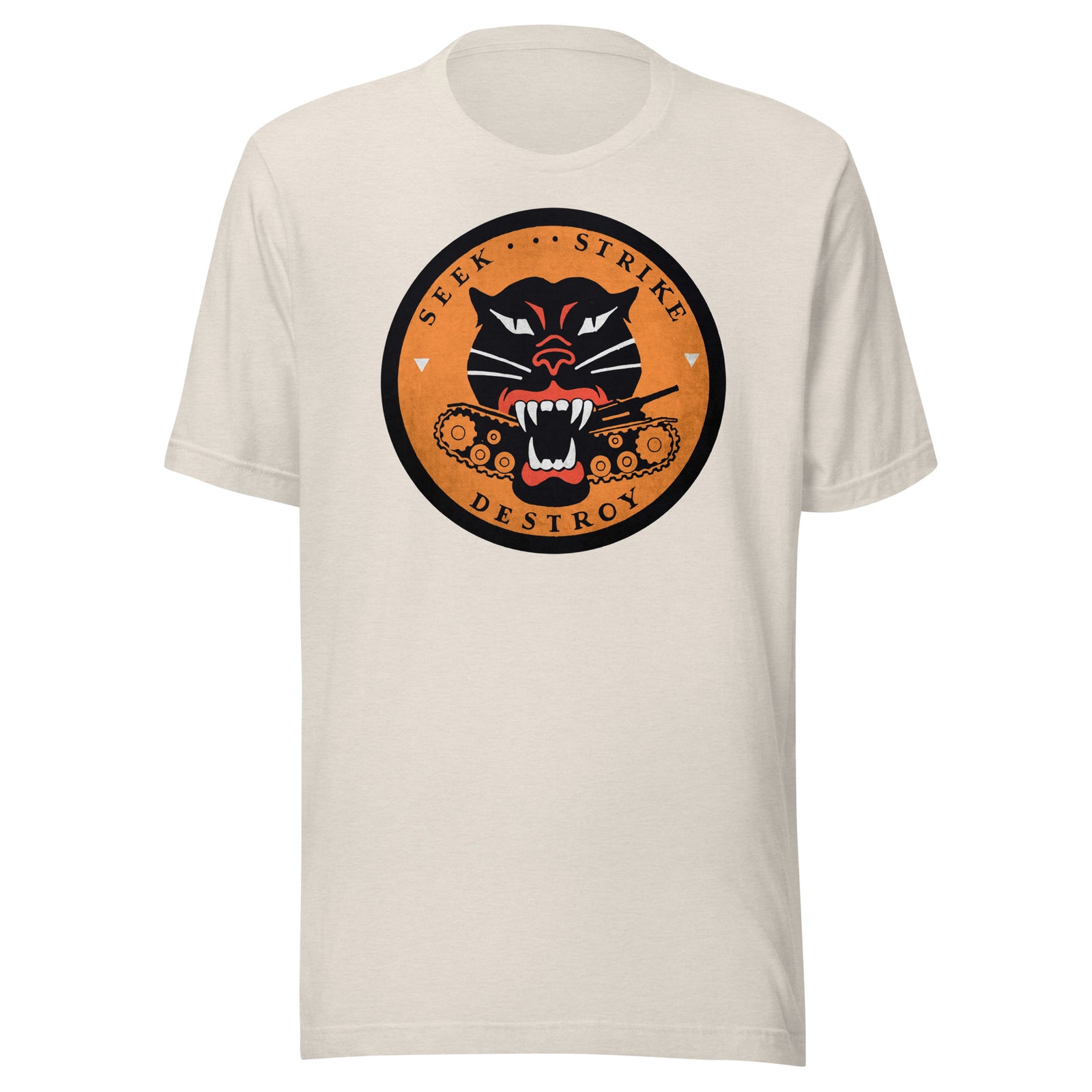 Seek Strike Destroy WW2 Tank Destroyer Graphic T-Shirt