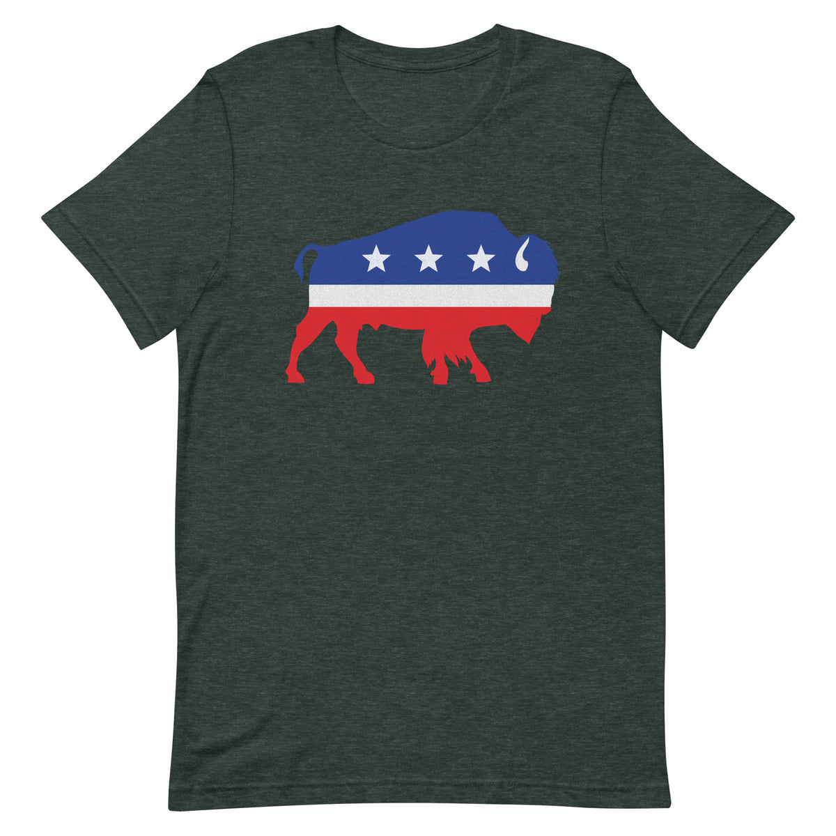 Independent Bison Distressed Short-Sleeve Unisex T-Shirt