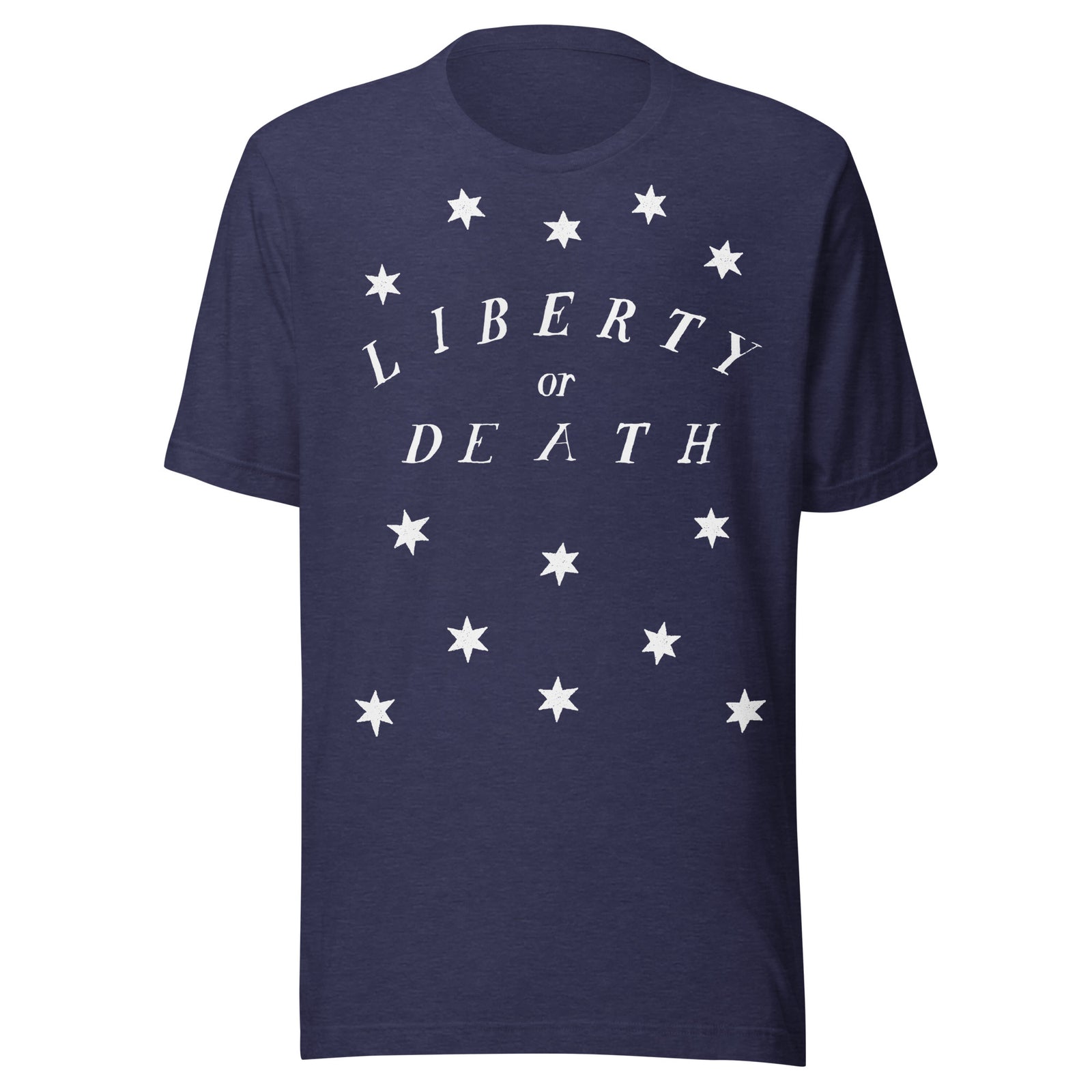 Liberty or Death Rebel Stars Graphic T-Shirt