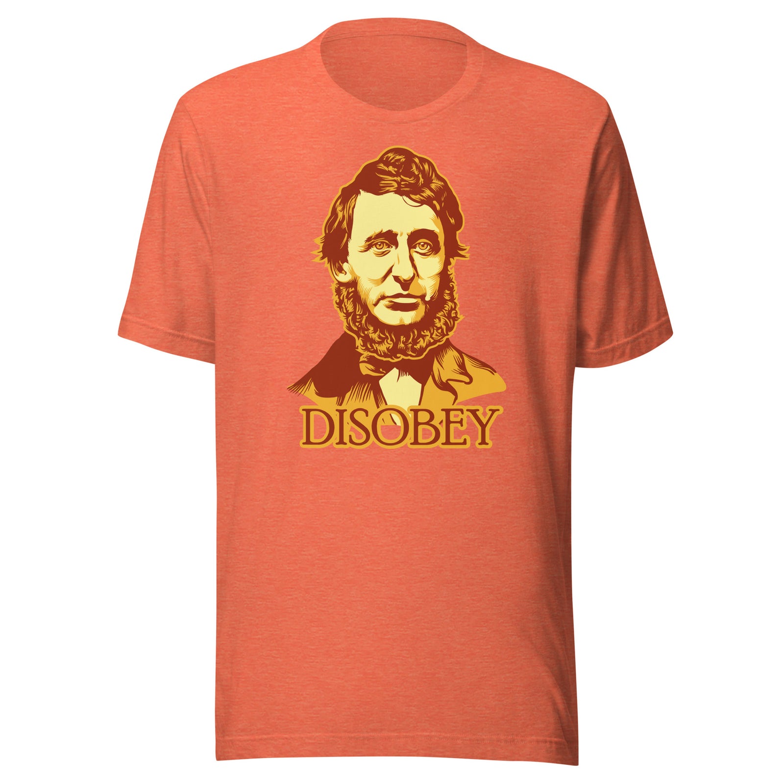 Henry David Thoreau Disobey Men's T-Shirt