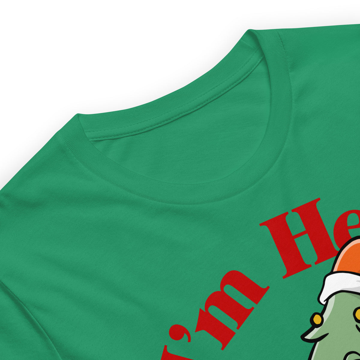I&#39;m Here to Get Lit Christmas Tree T-Shirt