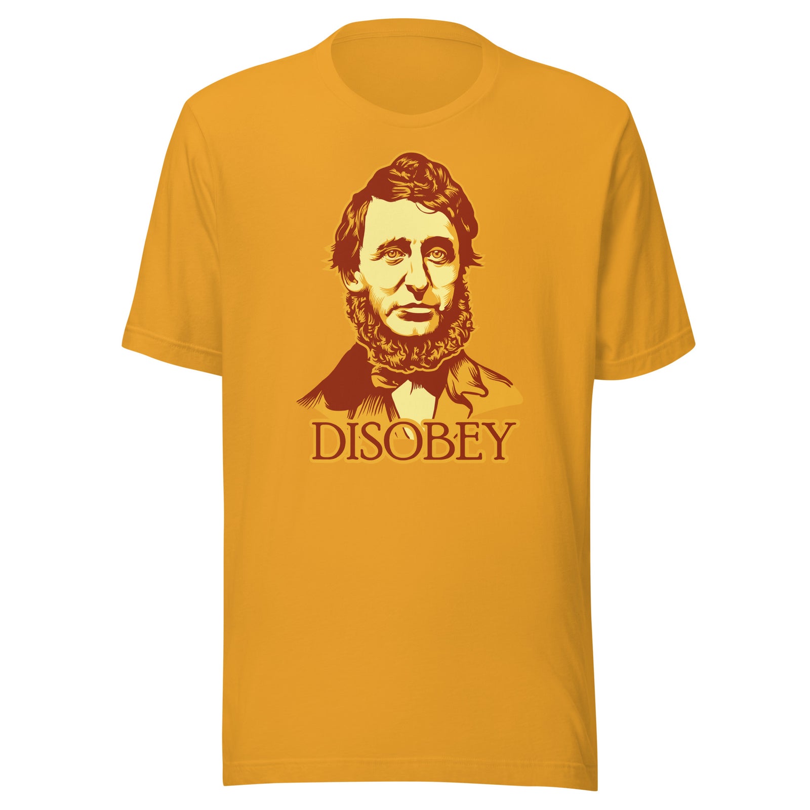 Henry David Thoreau Disobey Men's T-Shirt