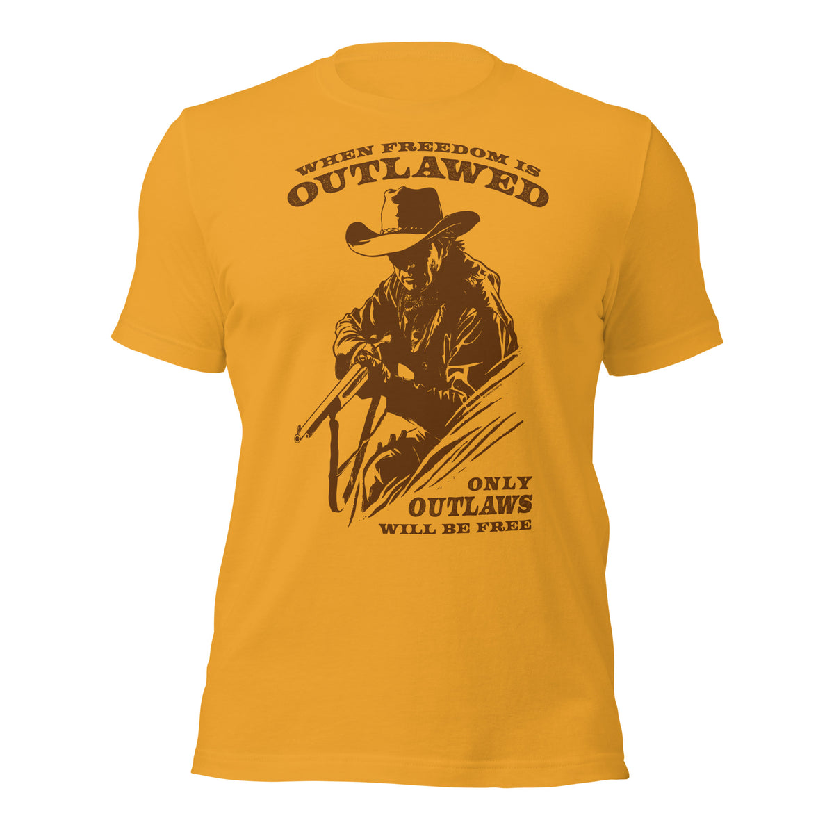 When Freedom is Outlawed Only Outlaws Will Be Free T-Shirt
