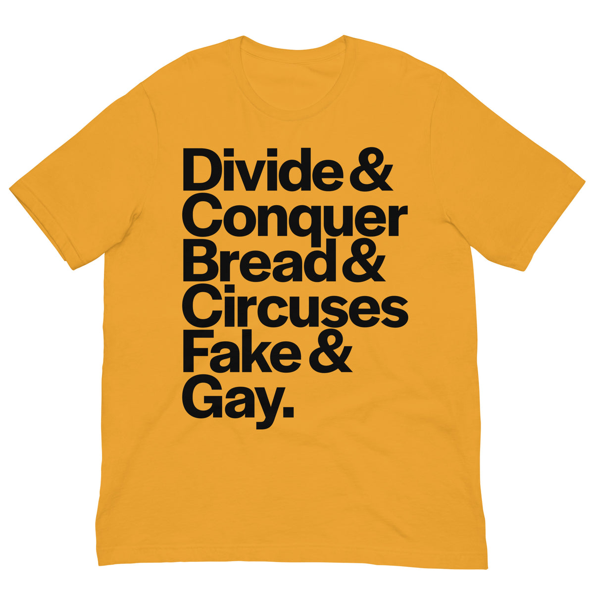 Divide &amp; Conquer Ampersand Graphic T-Shirt