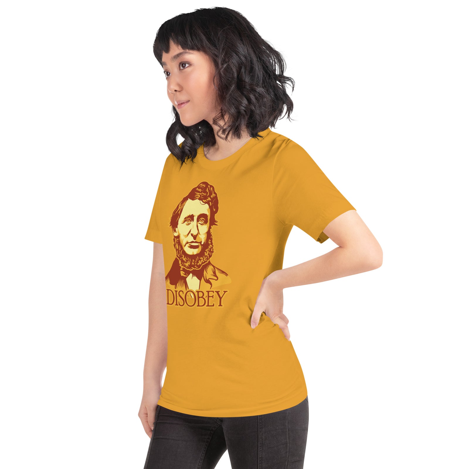 Henry David Thoreau Disobey Men's T-Shirt
