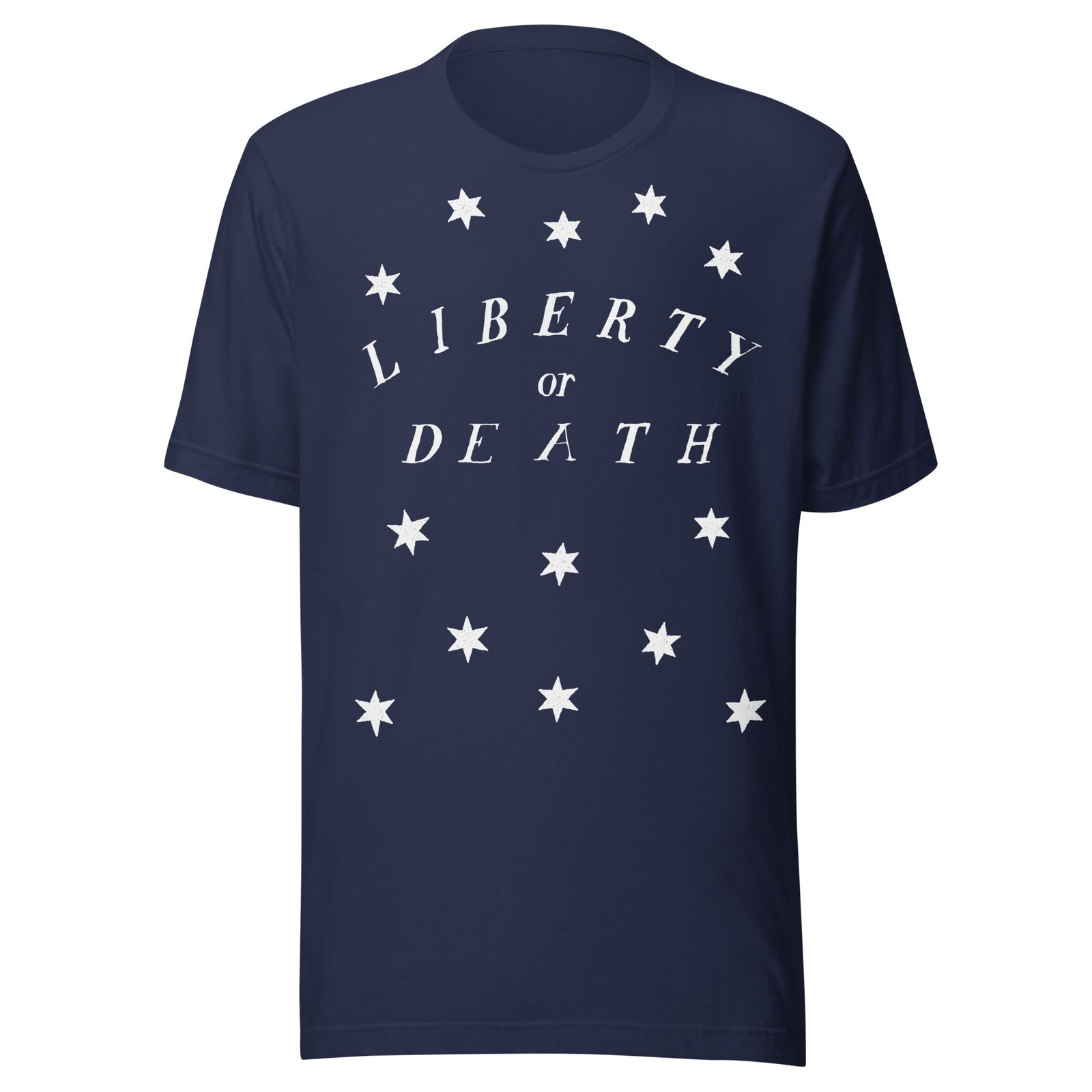 Liberty or Death Rebel Stars Graphic T-Shirt