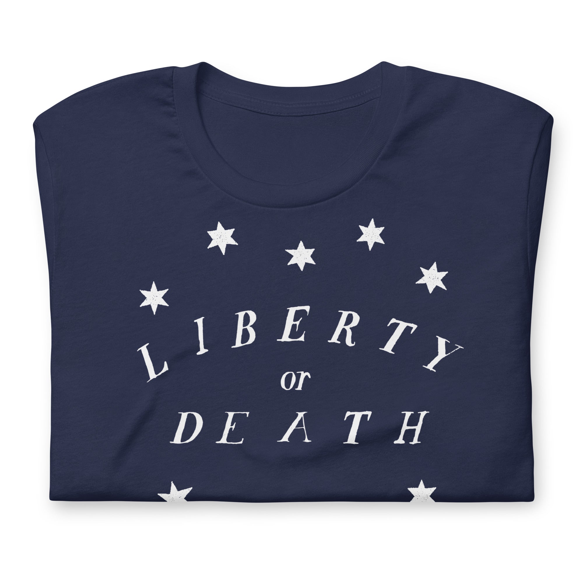 Liberty or Death Rebel Stars Graphic T-Shirt