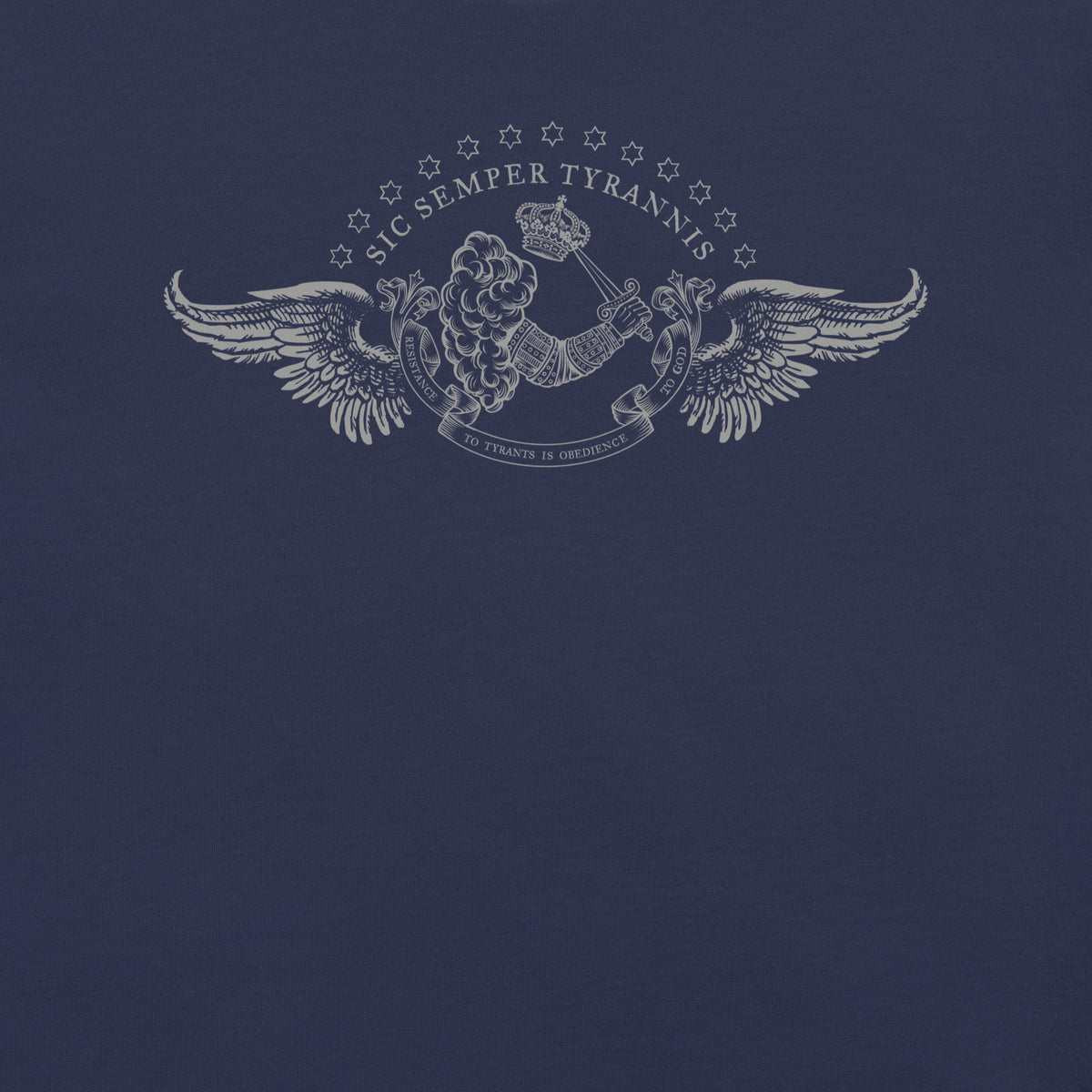 Resistance to Tyrants Gostelowe Battle Flag Men&#39;s Tee