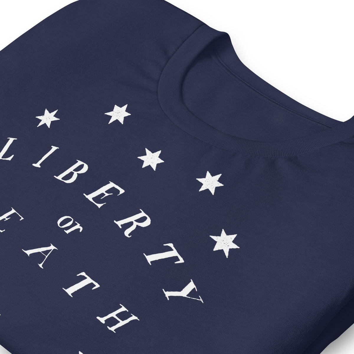 Liberty or Death Rebel Stars Graphic T-Shirt