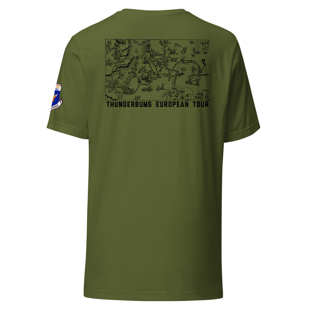 396 Fighter Squadron Thunder Bums WWII T-shirt