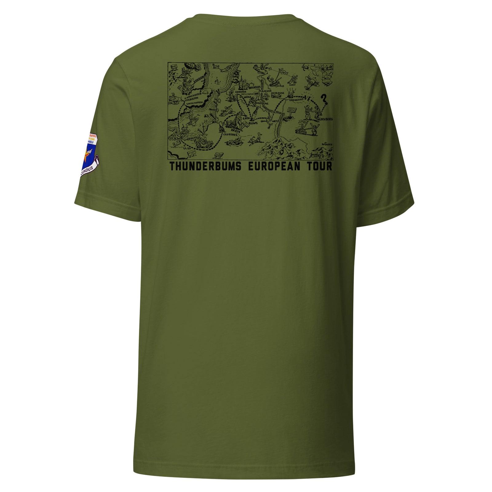 396 Fighter Squadron Thunder Bums WWII T-shirt