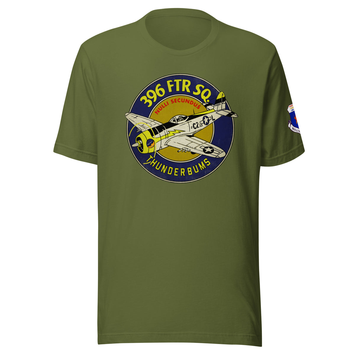 396 Fighter Squadron Thunder Bums WWII T-shirt