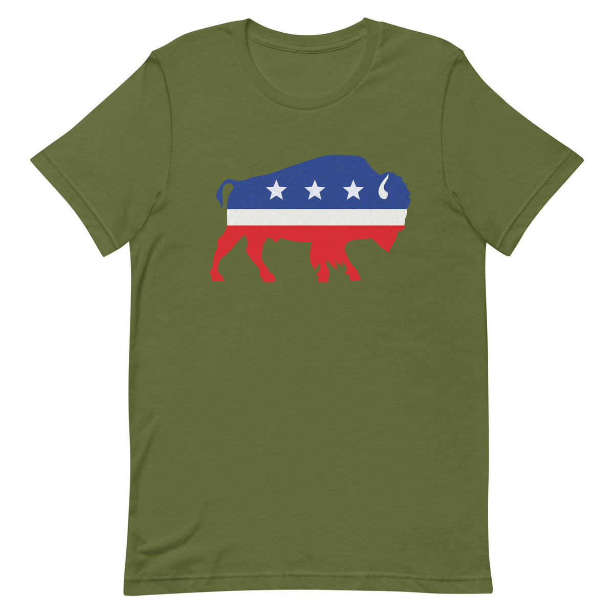 Independent Bison Distressed Short-Sleeve Unisex T-Shirt