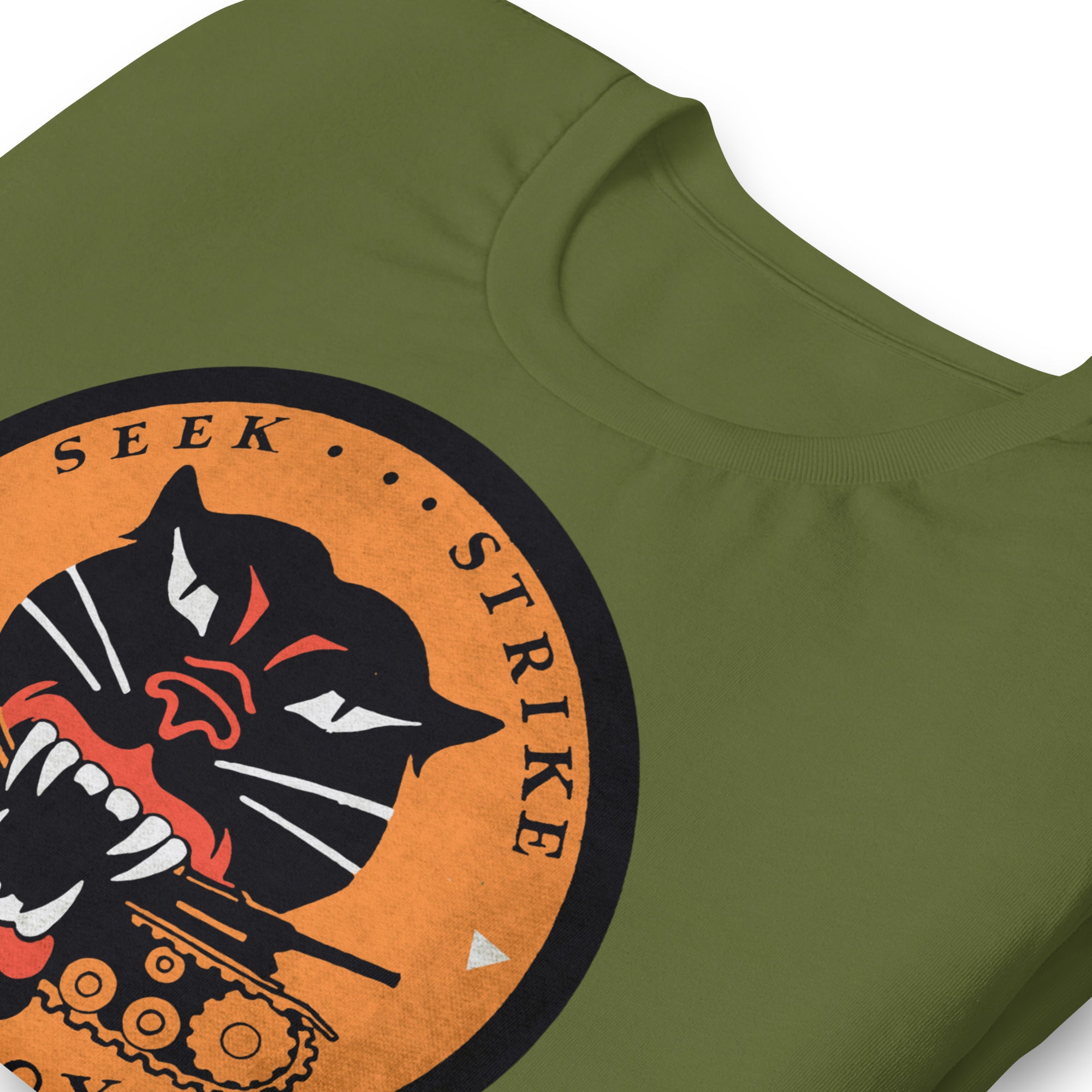 Seek Strike Destroy WW2 Tank Destroyer Graphic T-Shirt