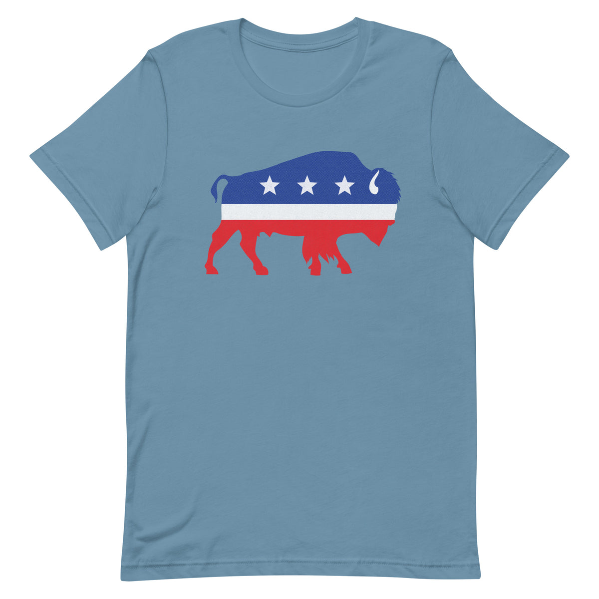 Independent Bison Distressed Short-Sleeve Unisex T-Shirt