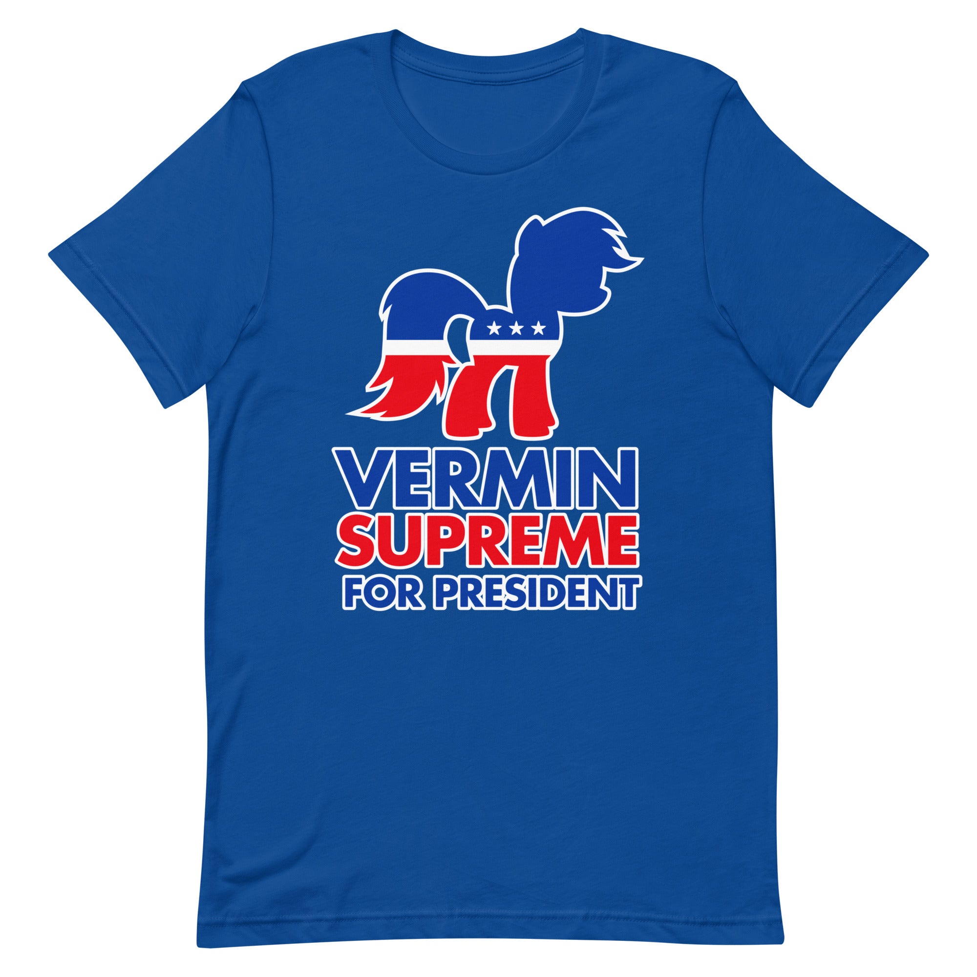 Vermin Supreme for President Pony Shirt