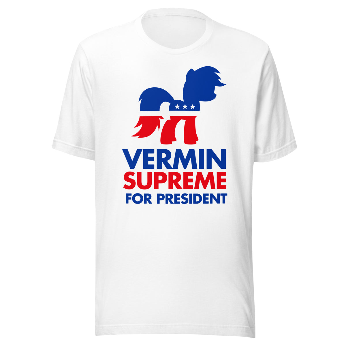 Vermin Supreme for President Pony Shirt