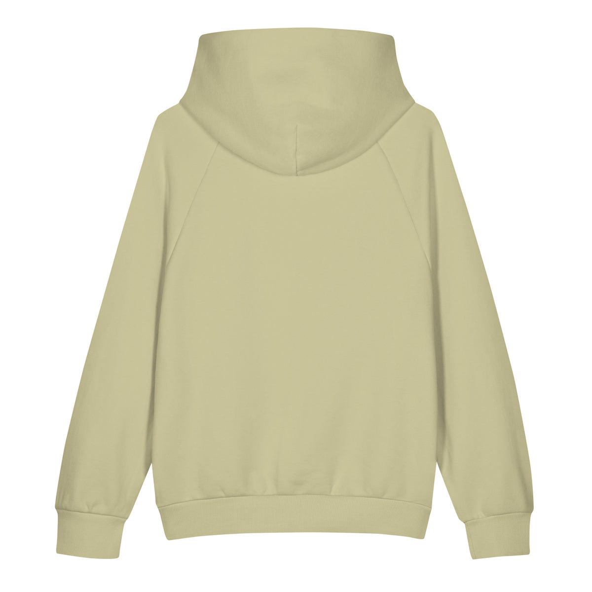 Moss Gray Overlook Hotel super heavyweight hoodie, back view