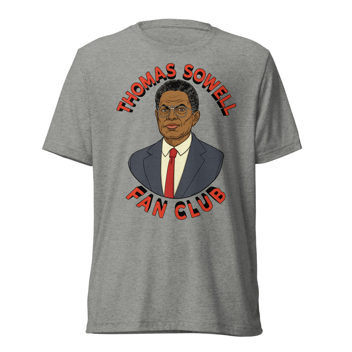 Thomas Sowell Fan Club Tri-Blend Track Shirt