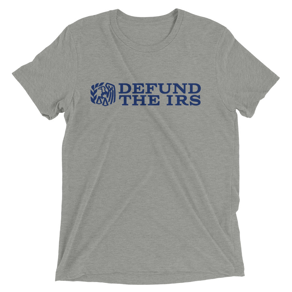 Defund the IRS Tri-Blend Track Shirt