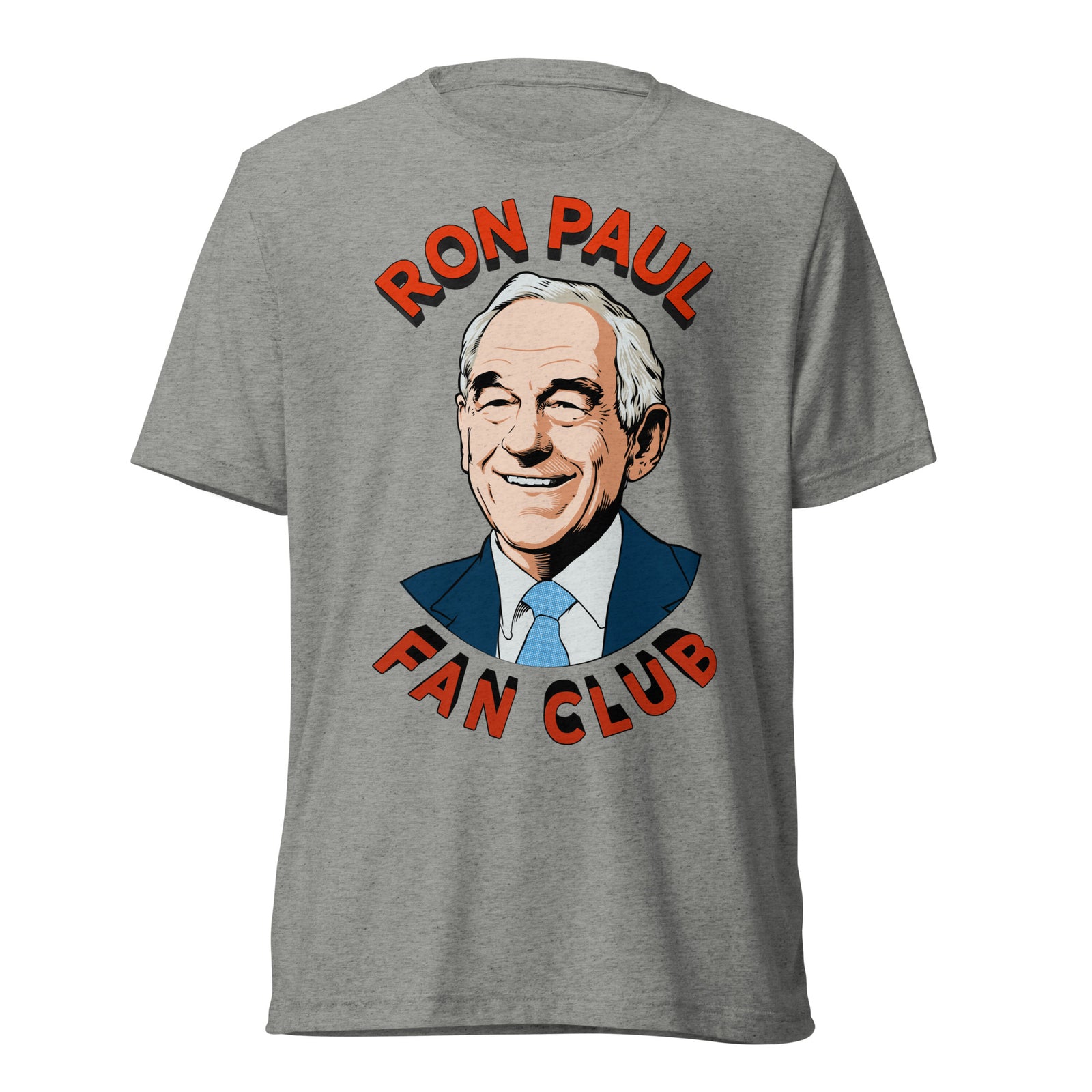 Ron Paul Fan Club Tri-Blend Track Shirt