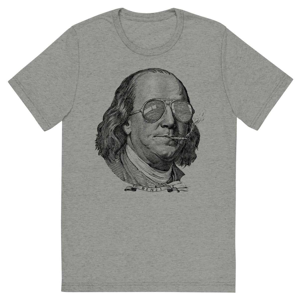 Ben Franklin Now This Is A Political Party Tri-blend T-Shirt