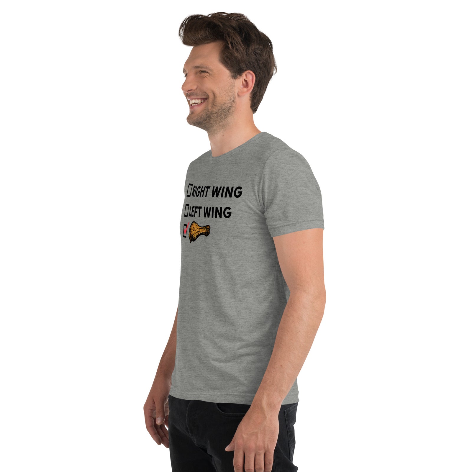 Right Wing, Left Wing, Chicken Wing Voter Tri-Blent T-Shirt