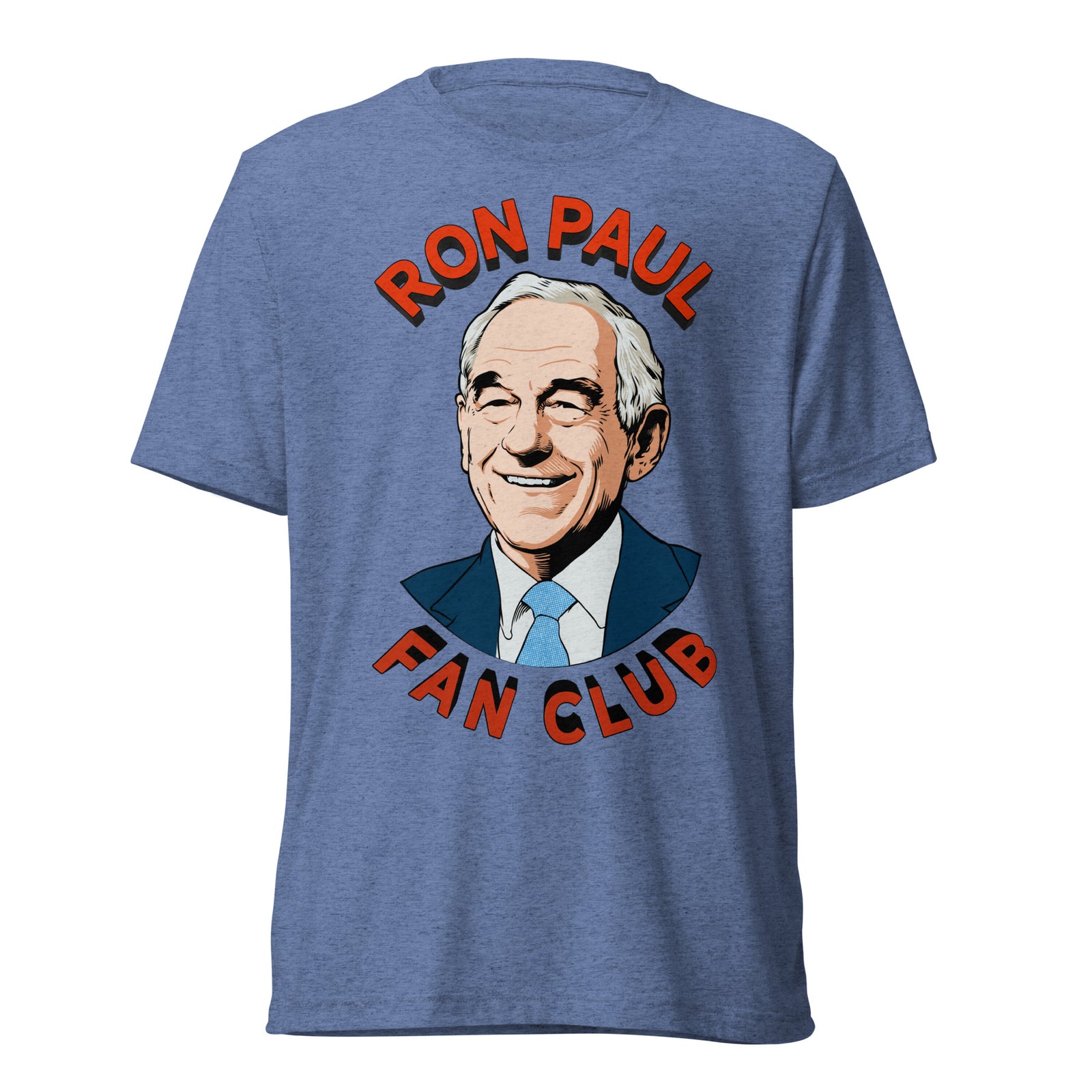 Ron Paul Fan Club Tri-Blend Track Shirt