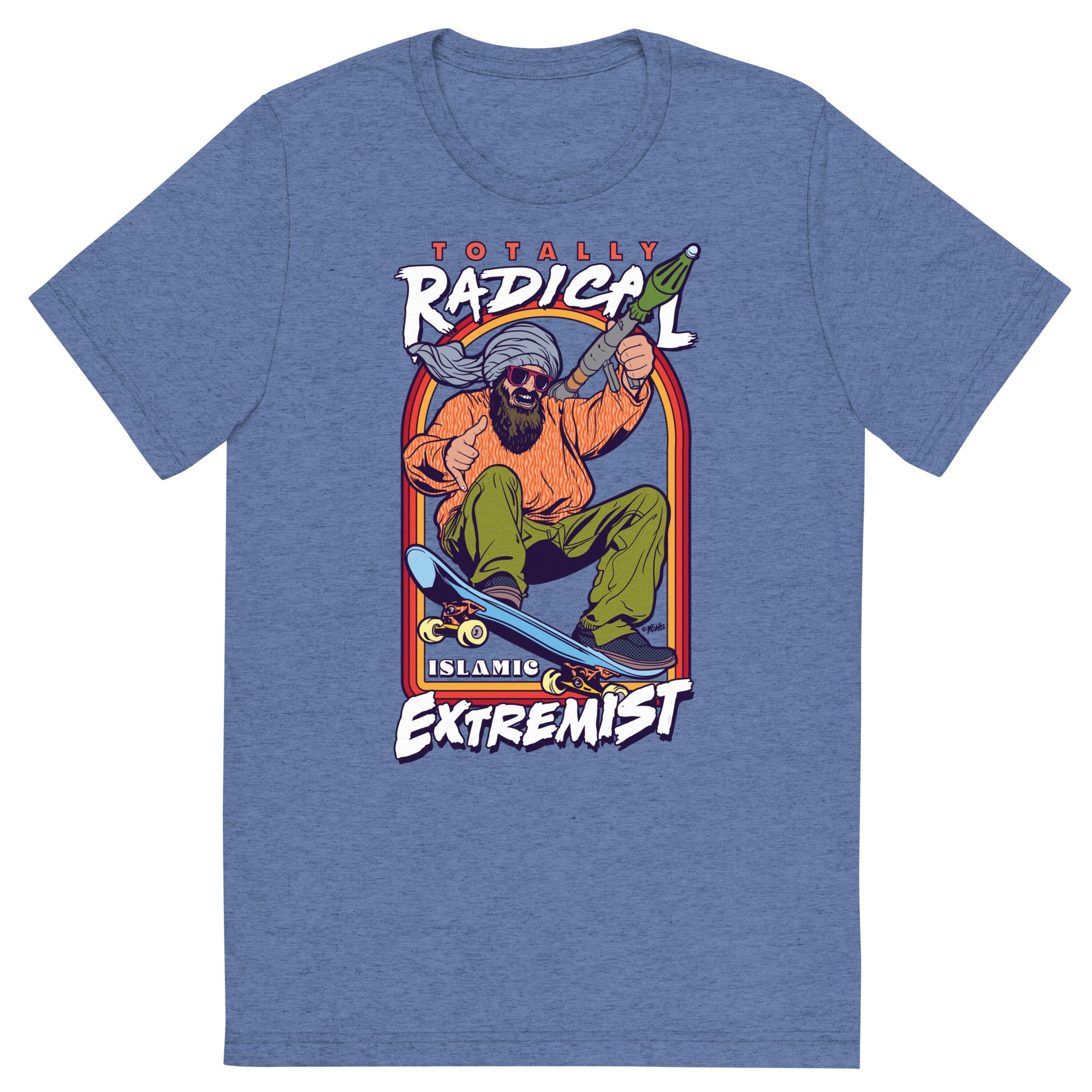 Totally Radical Islamic Extremist Tri-Blend Track Shirt
