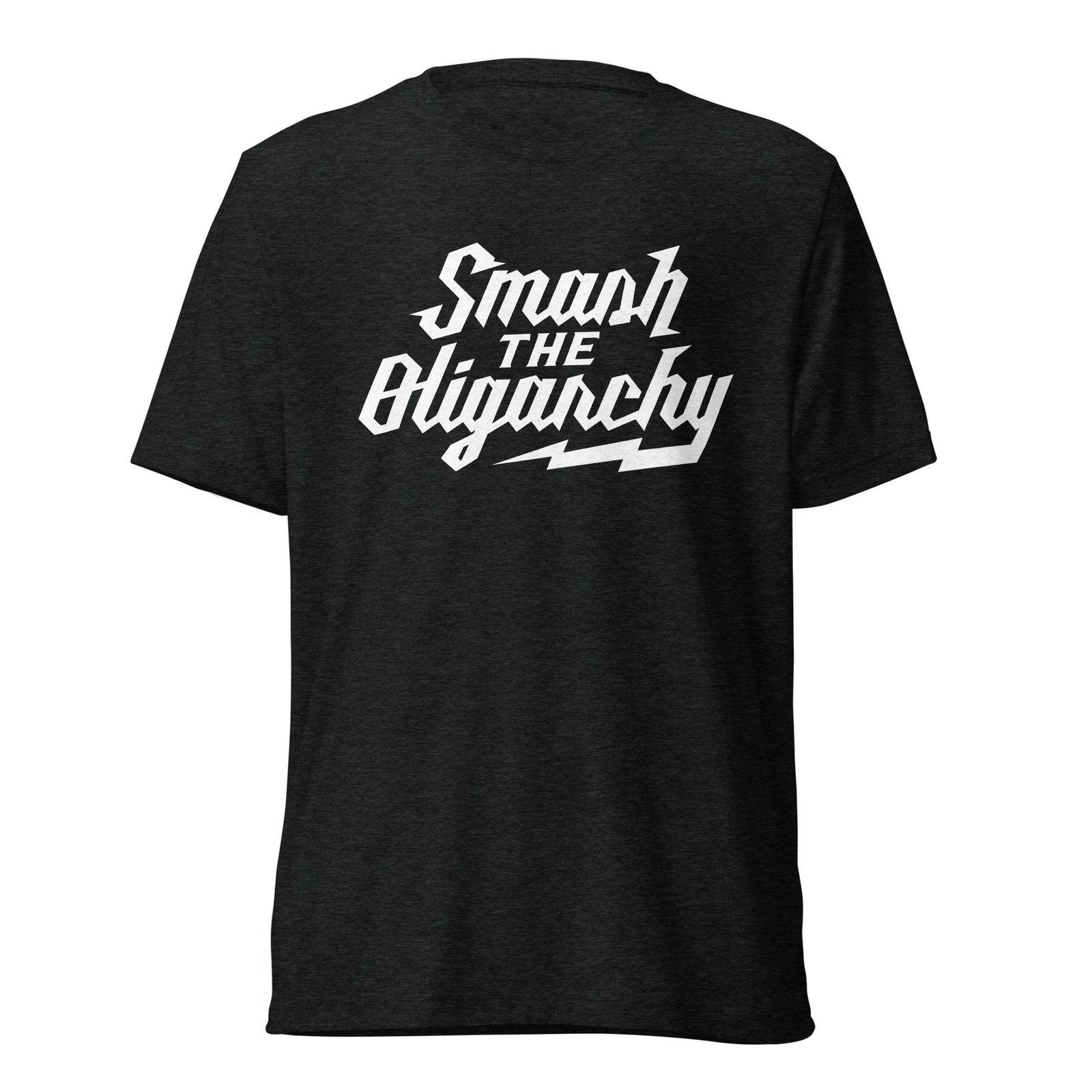 Smash the Oligarchy Tri-Blend Gym Shirt