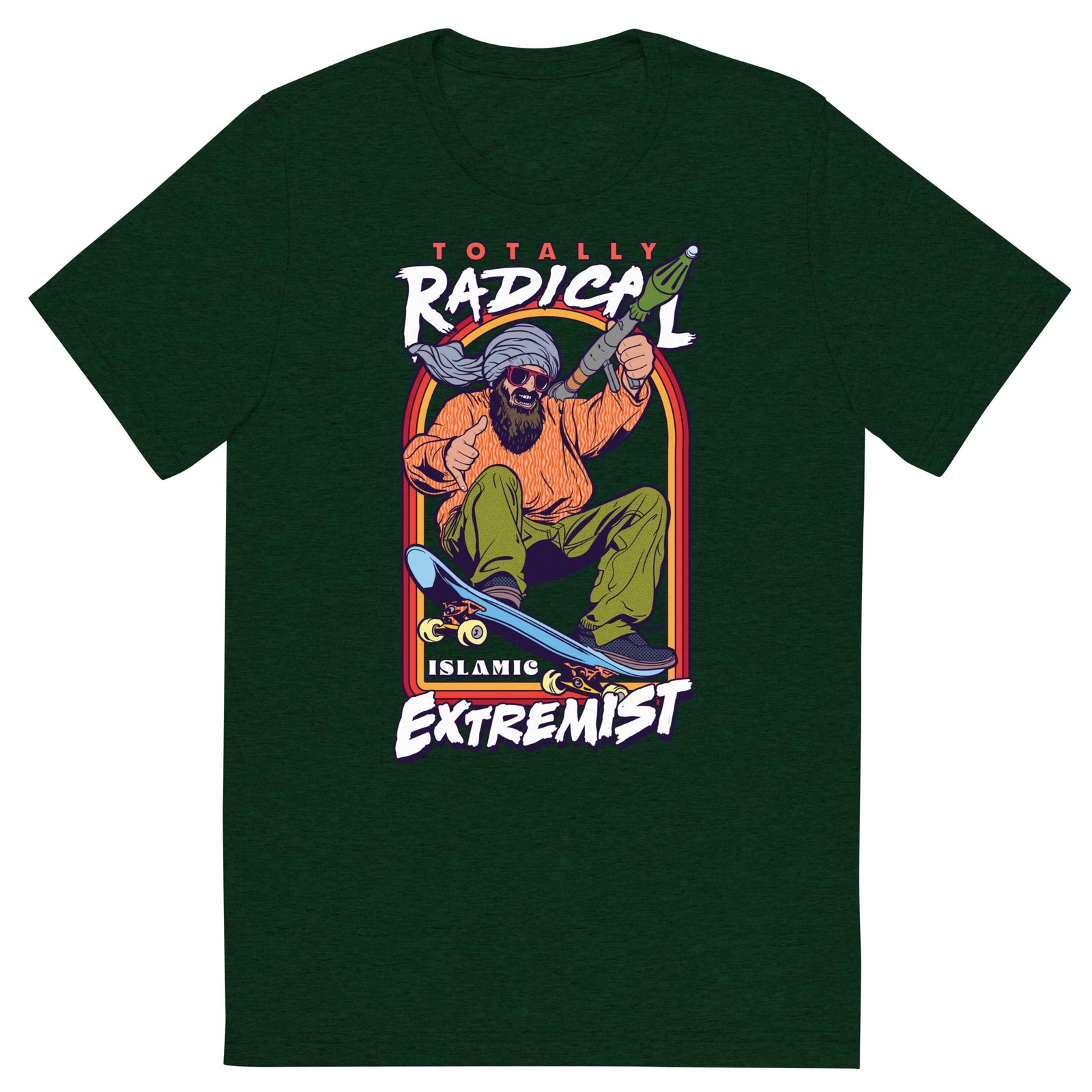 Totally Radical Islamic Extremist Tri-Blend Track Shirt
