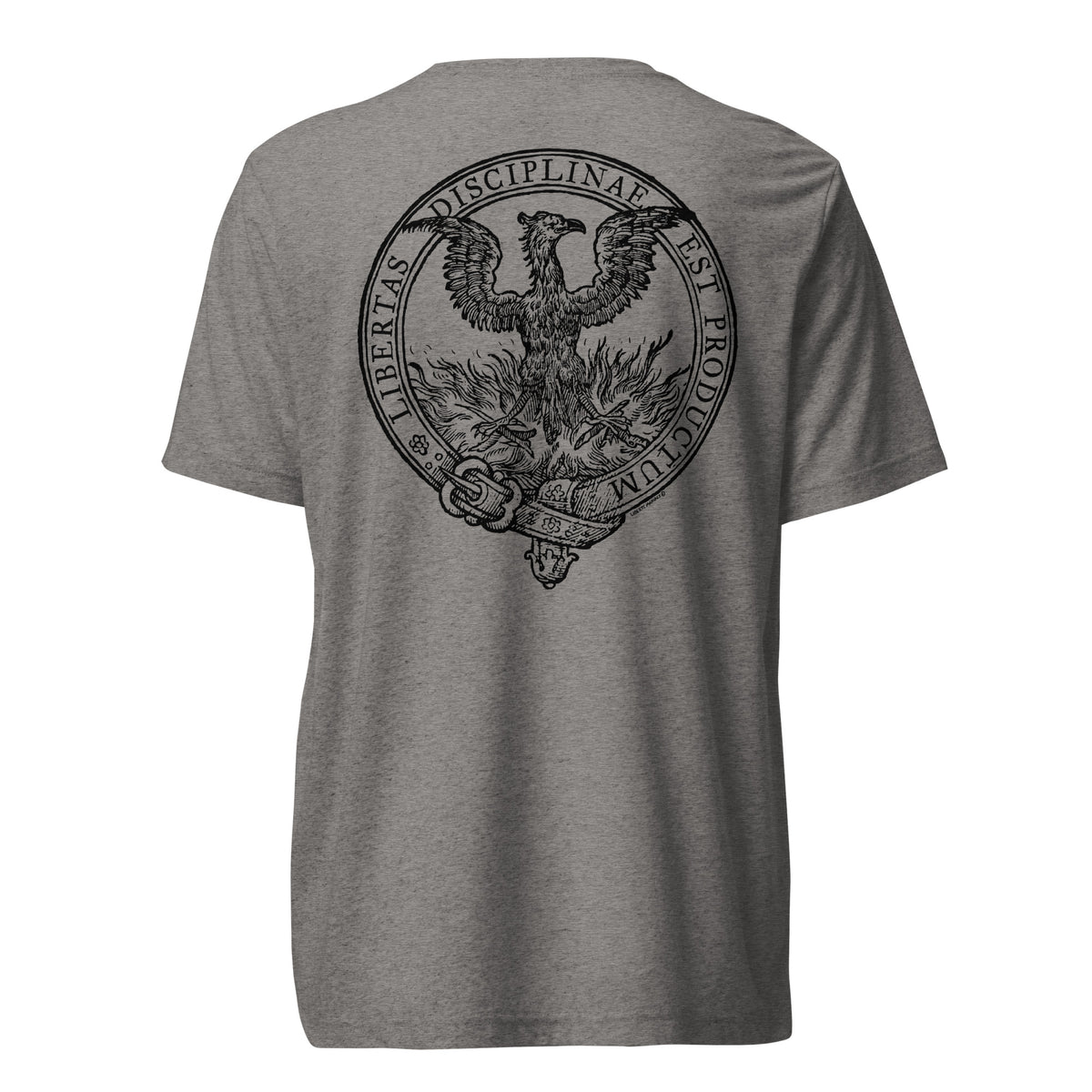 Where Discipline Reigns Liberty Flourishes Tri-Blend Graphic T-Shirt