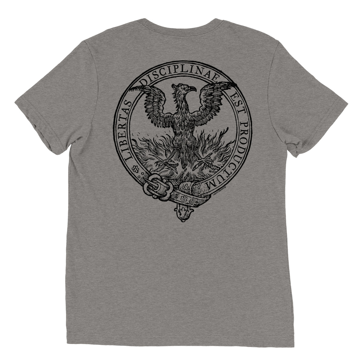 Where Discipline Reigns Liberty Flourishes Tri-Blend Graphic T-Shirt