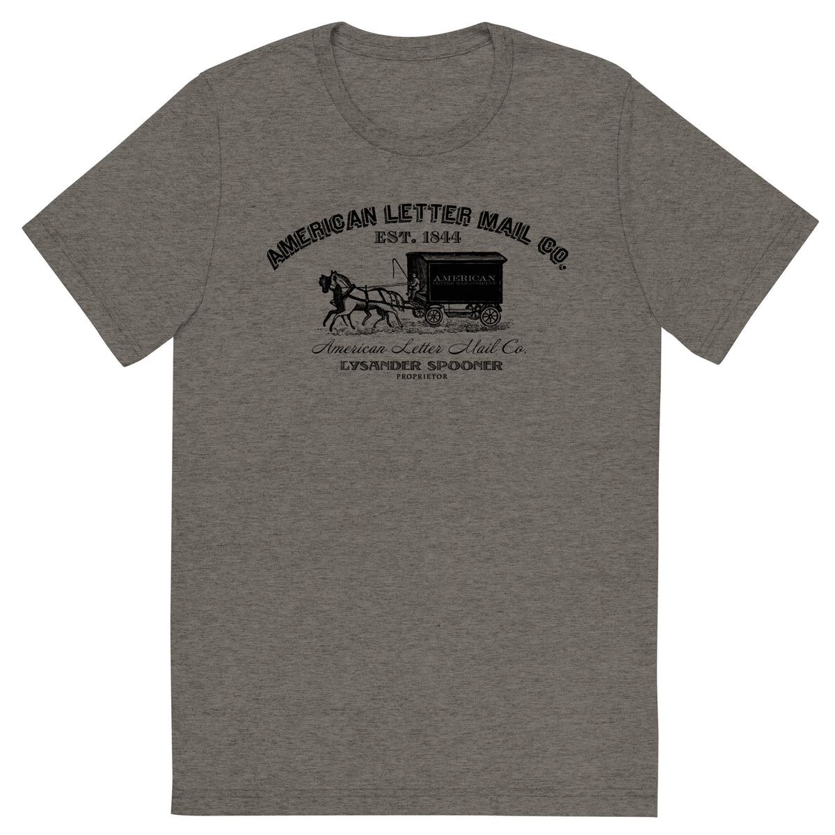 American Letter Mail Company Unisex Tri-Blend Track Shirt