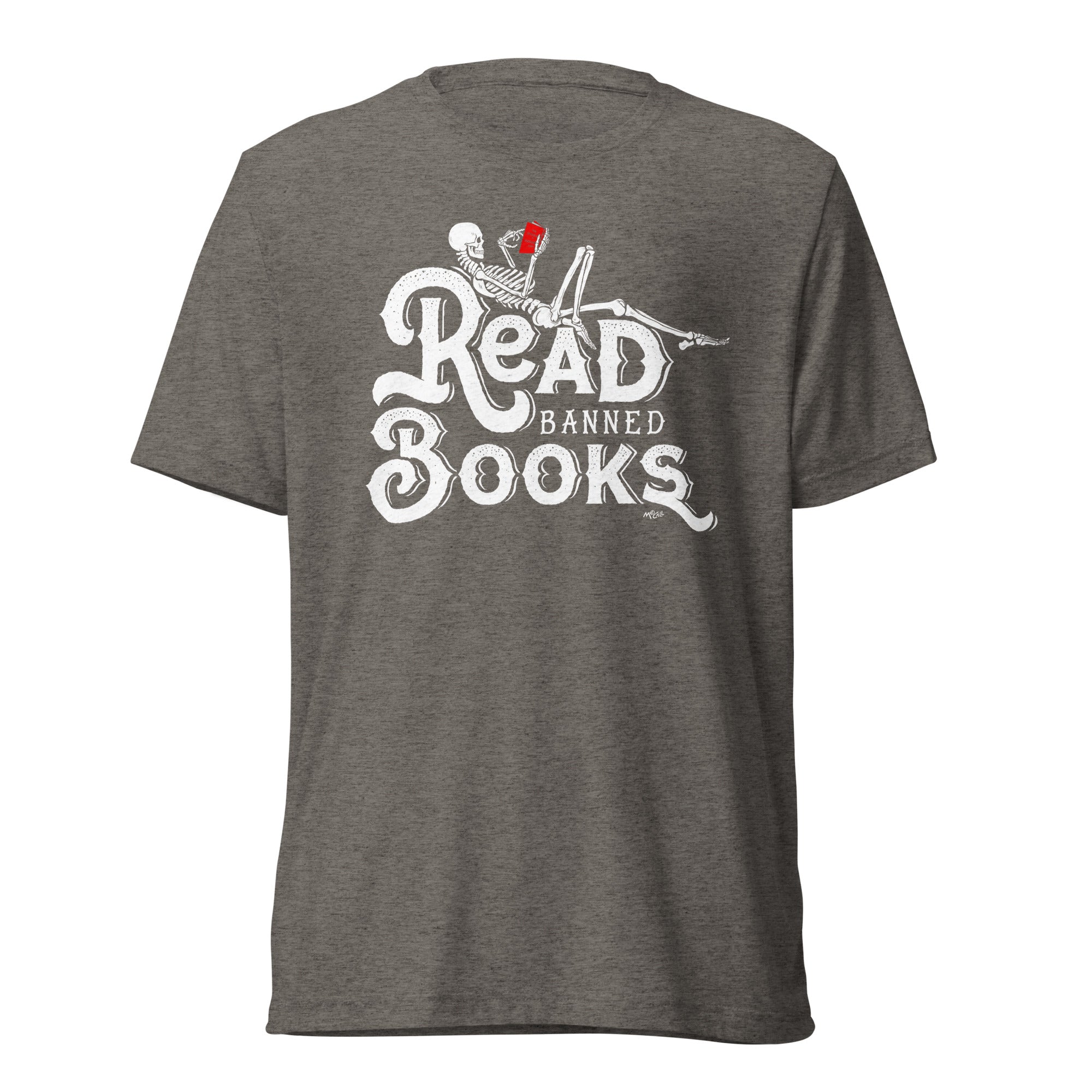 Read Banned Books Triblend Graphic T-Shirt
