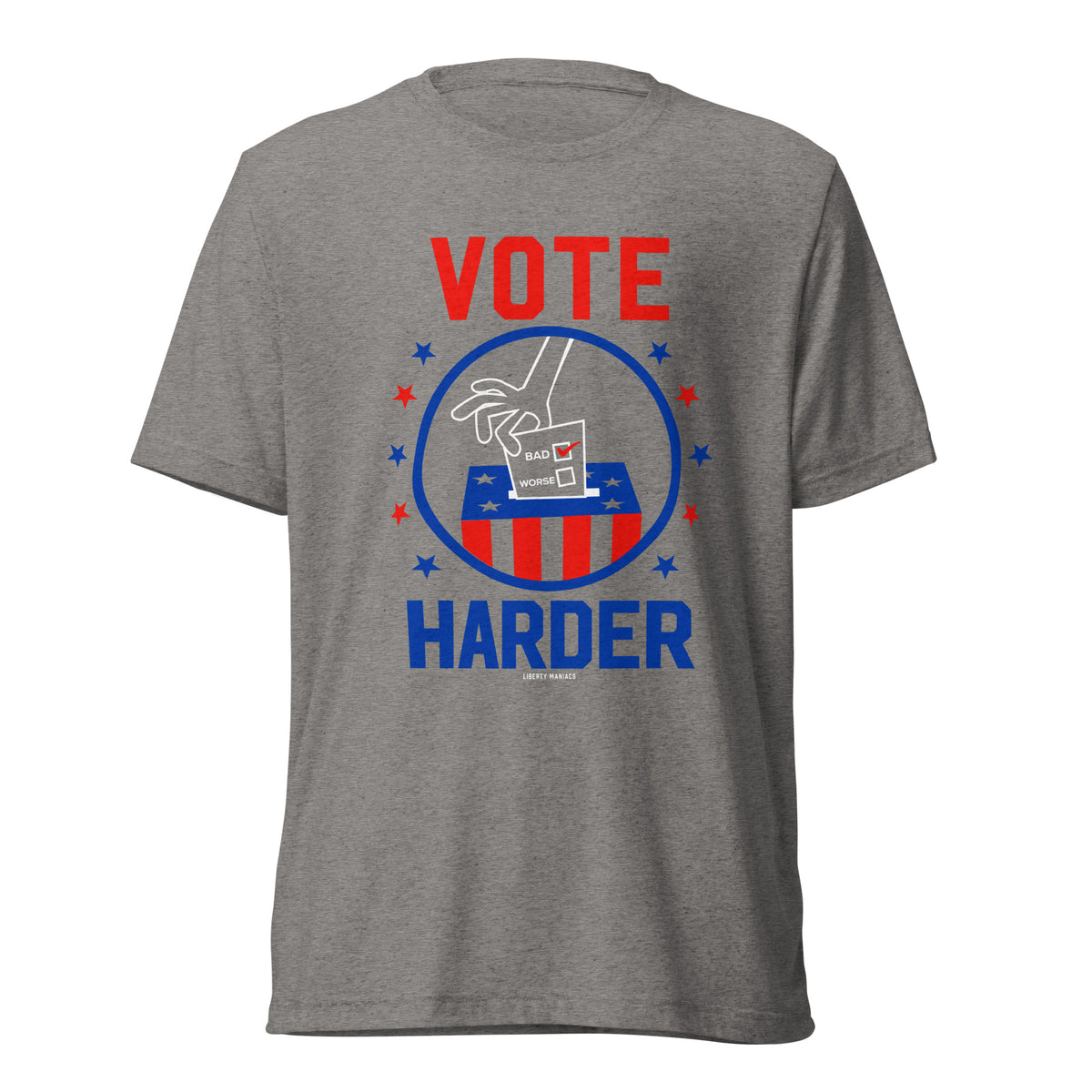 Vote Harder Tri-Blend T-Shirt