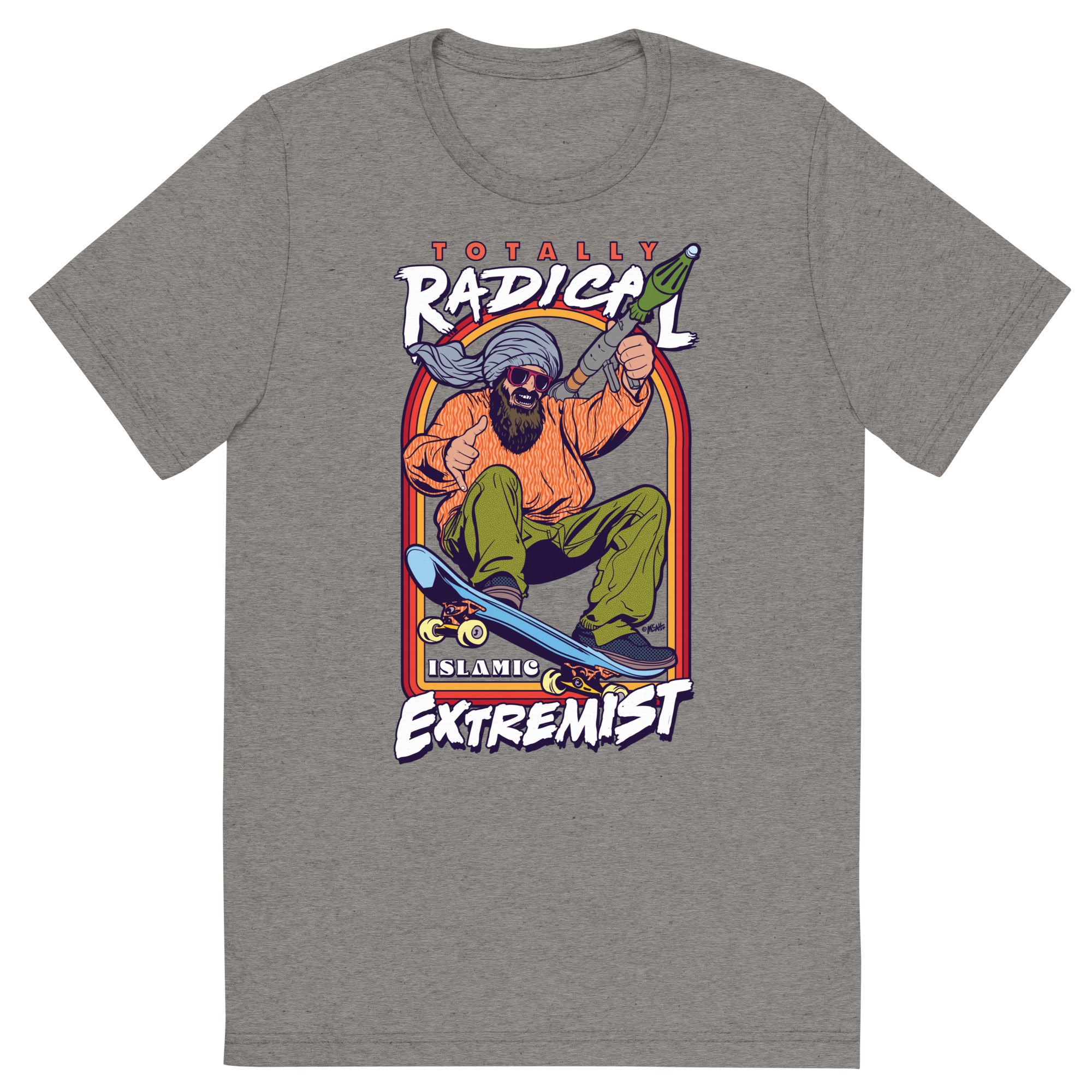 Totally Radical Islamic Extremist Tri-Blend Track Shirt