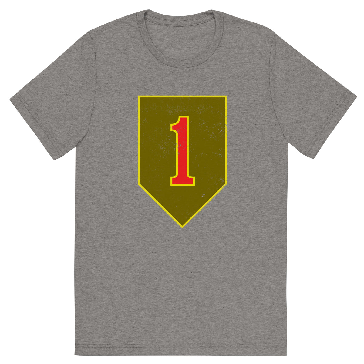 The Big Red One Tri-Blend Track Shirt