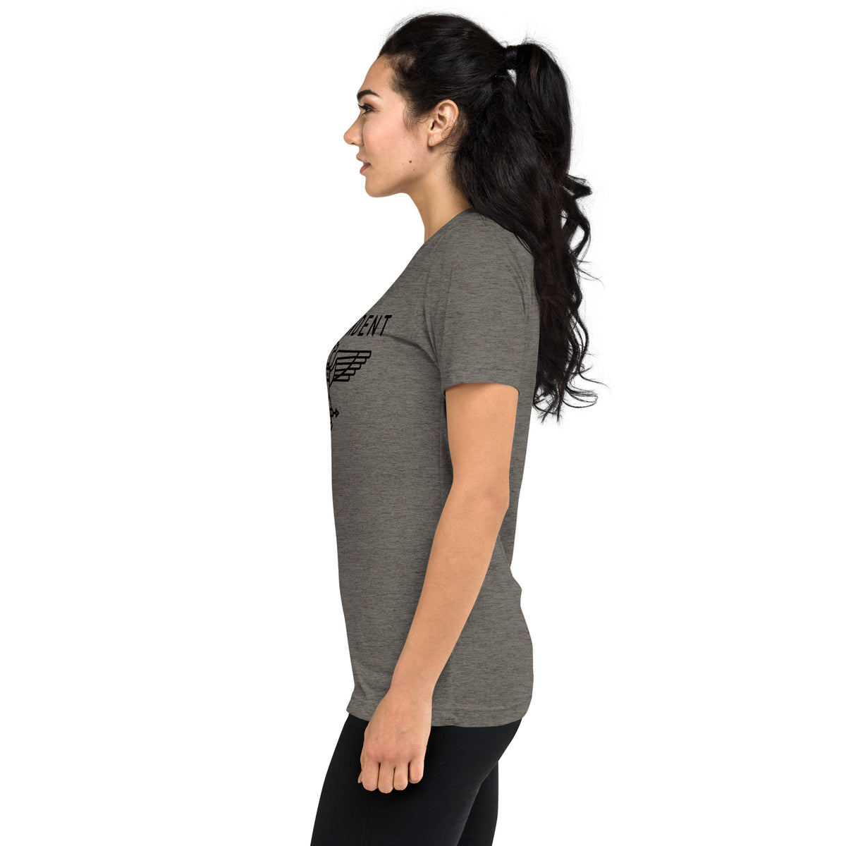 Independent Tri-Blend Short Sleeve Track/Gym Shirt