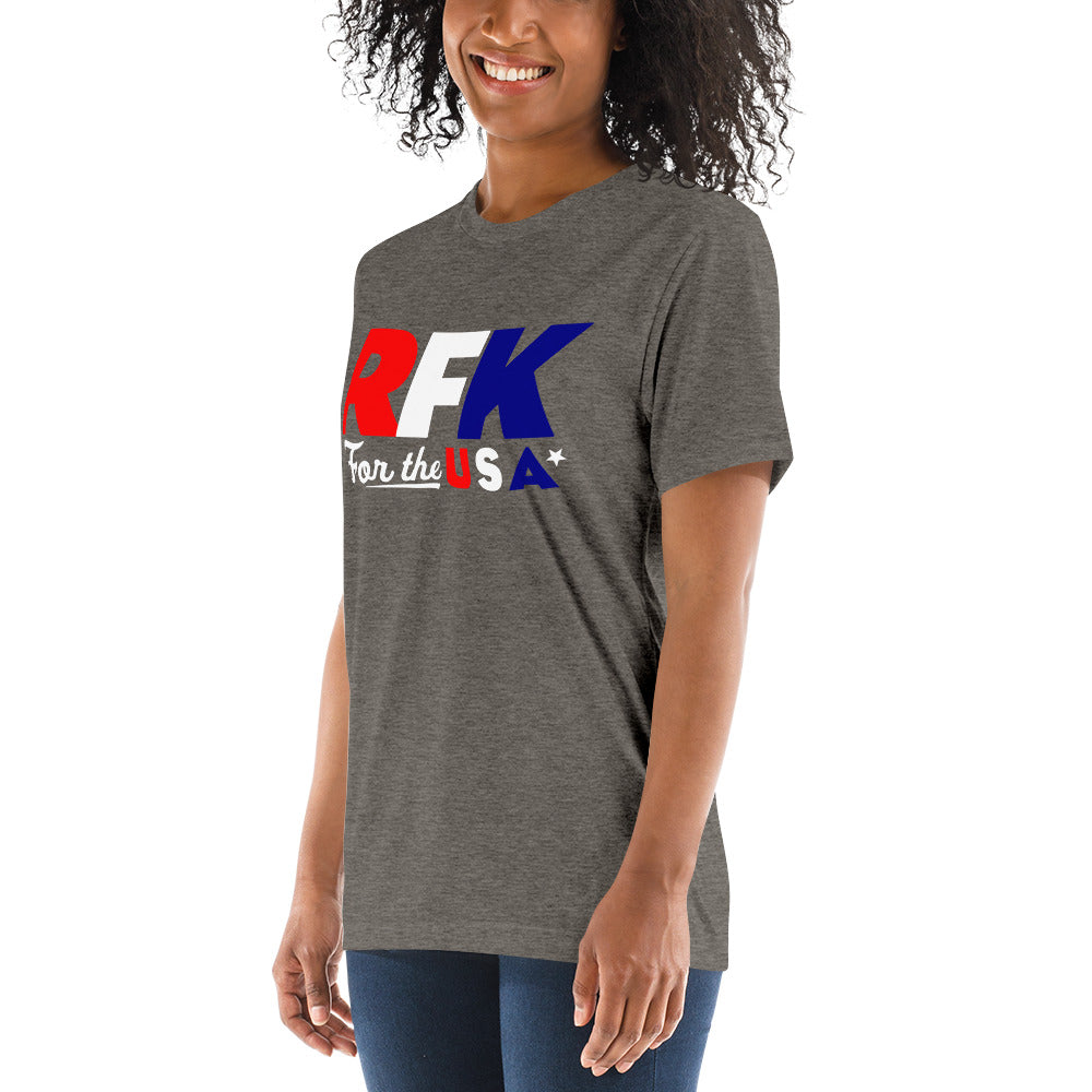 RFK For the USA Retro 1968 Campaign Tri-Blend T-shirt